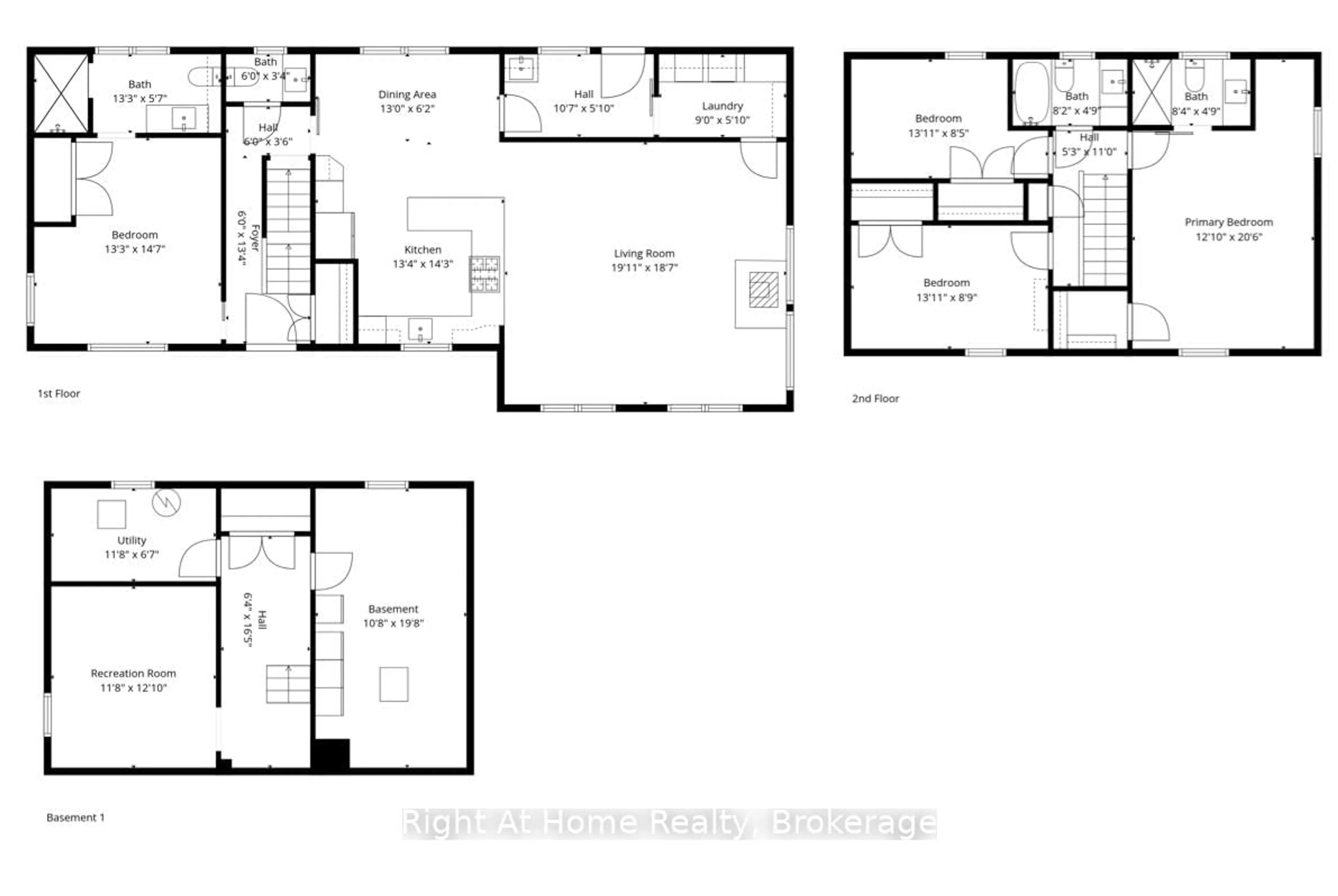 Floor plan for 9658 Second Line, Milton Ontario L0P 1B0