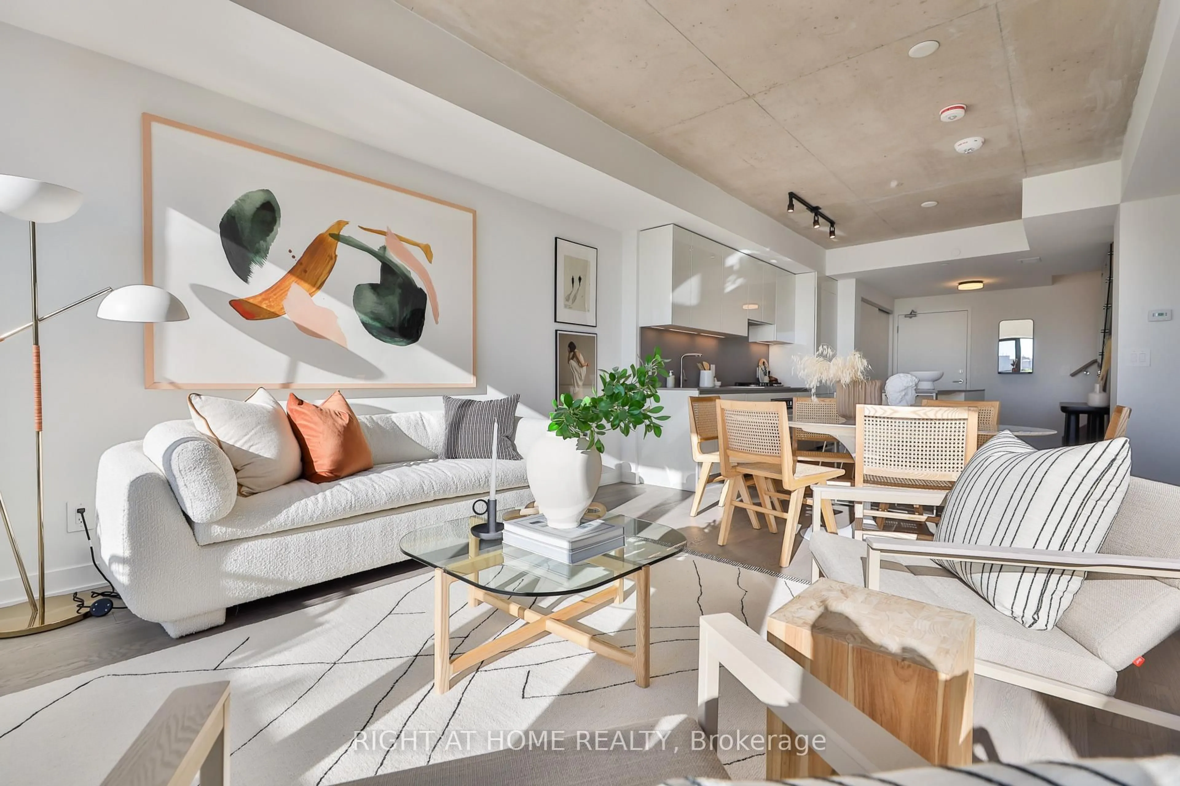 Living room with furniture, unknown for 2720 Dundas St #604, Toronto Ontario M6P 0C3