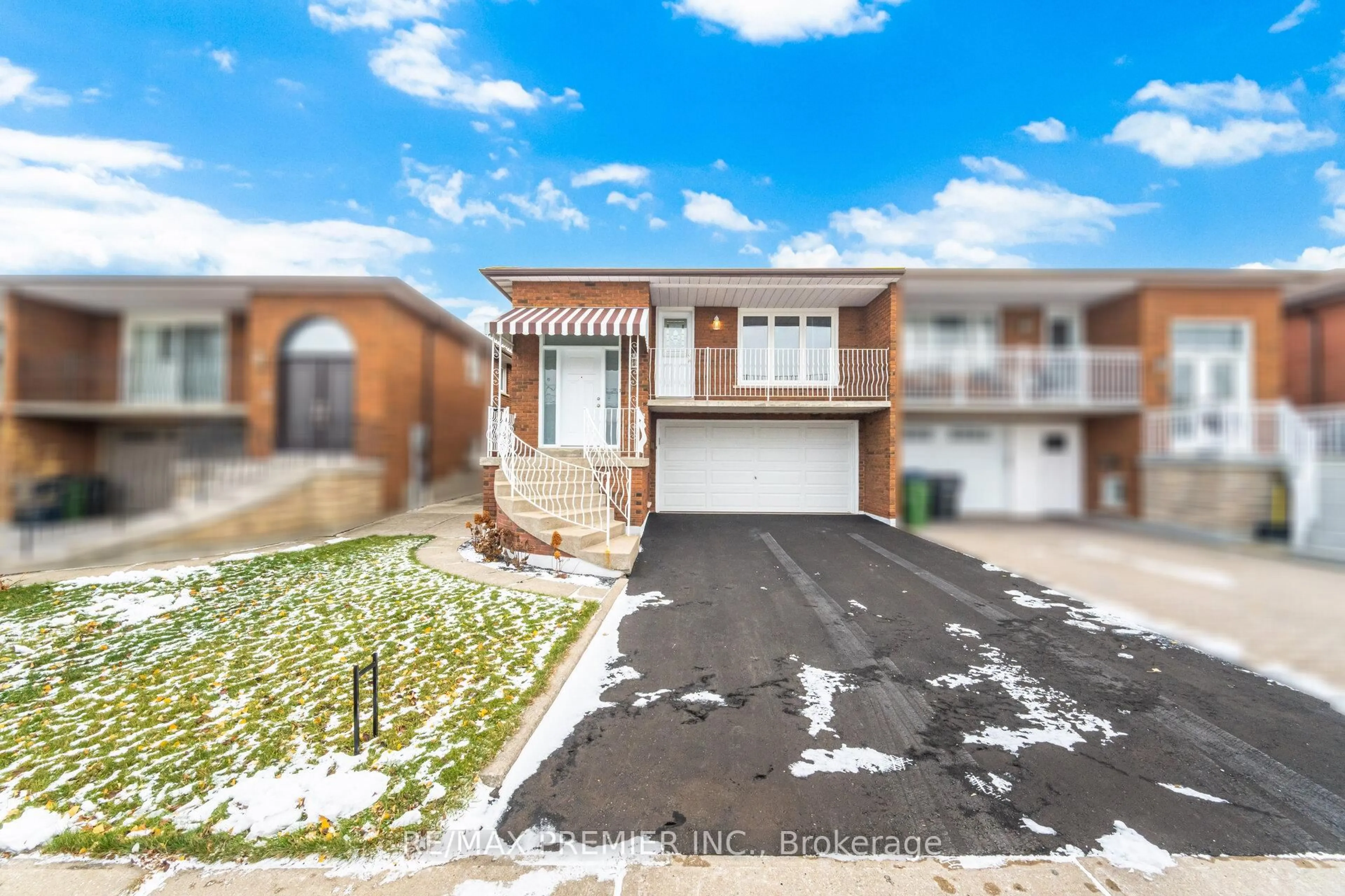 Home with brick exterior material, street for 33 Arthur Griffith Dr, Toronto Ontario M3L 2J9