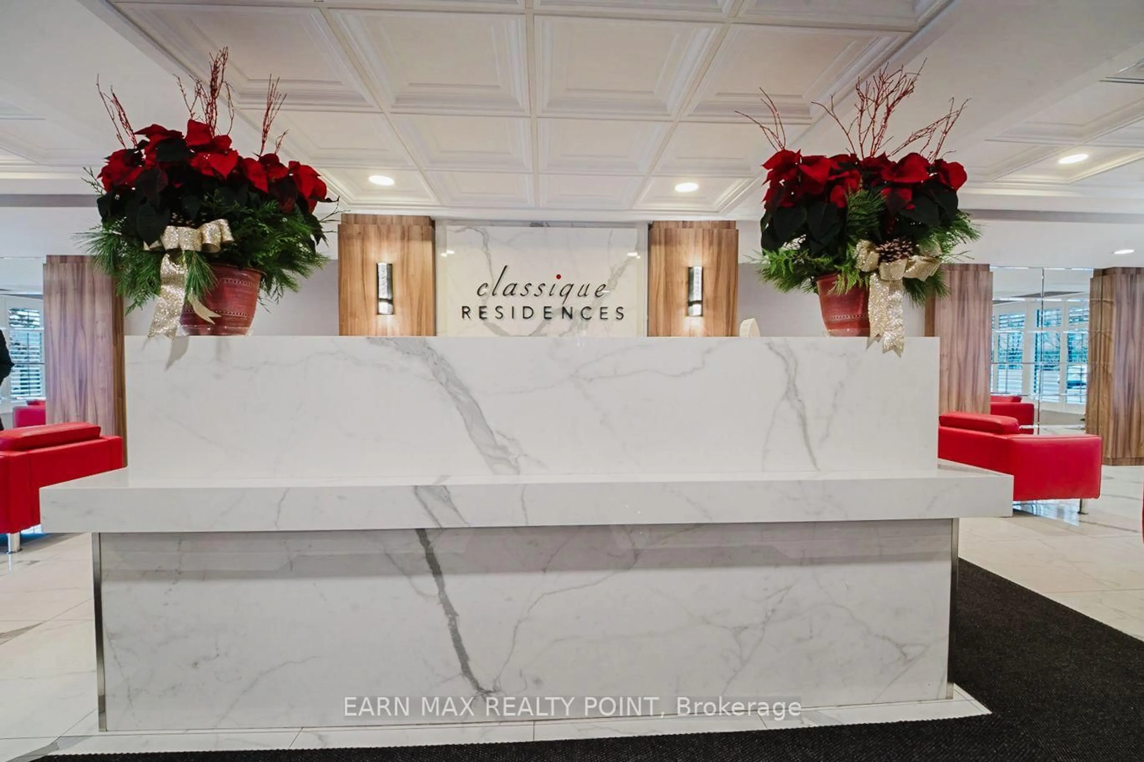 Lobby for 155 Hillcrest Ave #1010, Mississauga Ontario L5B 3Z2