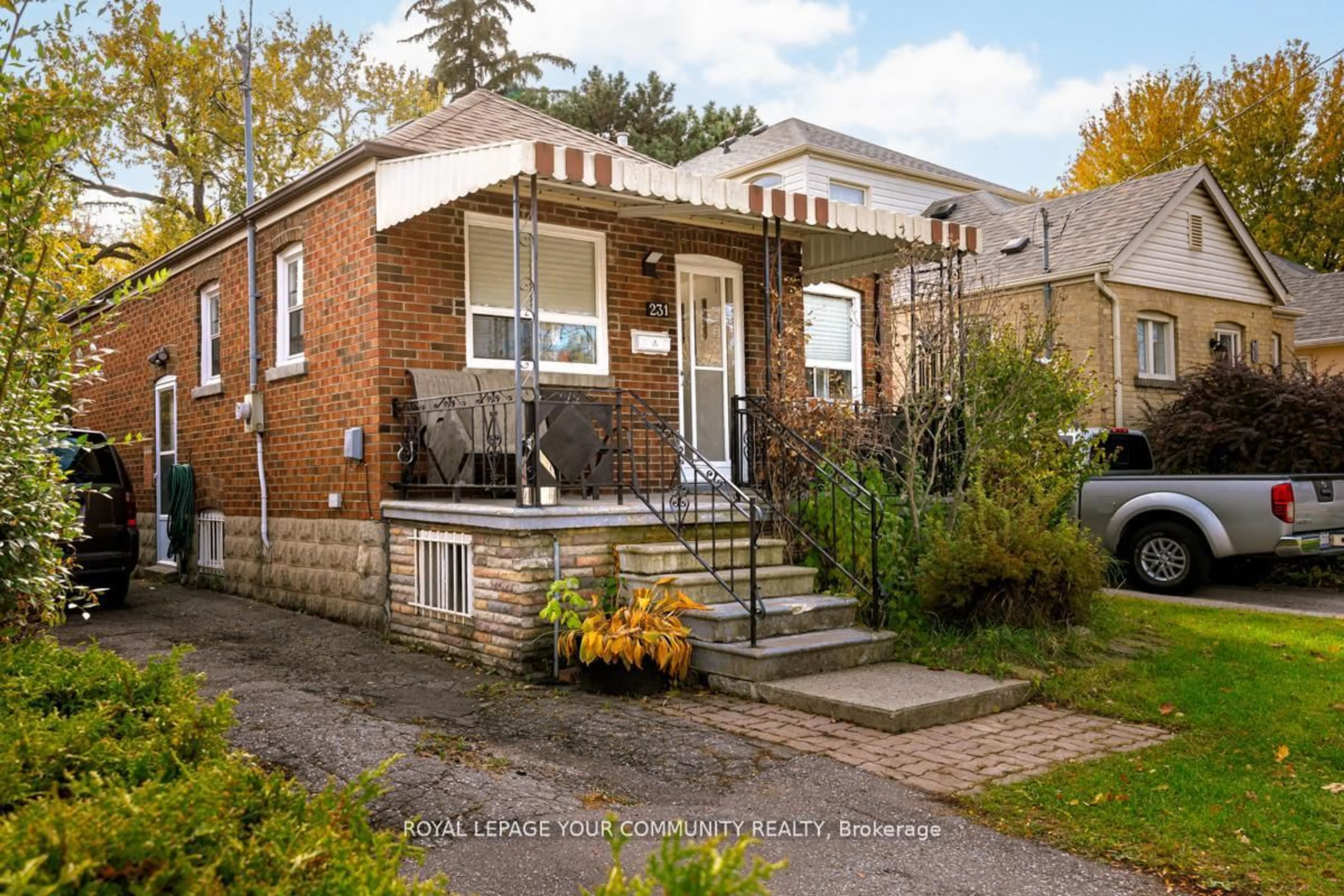 Home with brick exterior material, street for 231 Church St, Toronto Ontario M9N 1N9