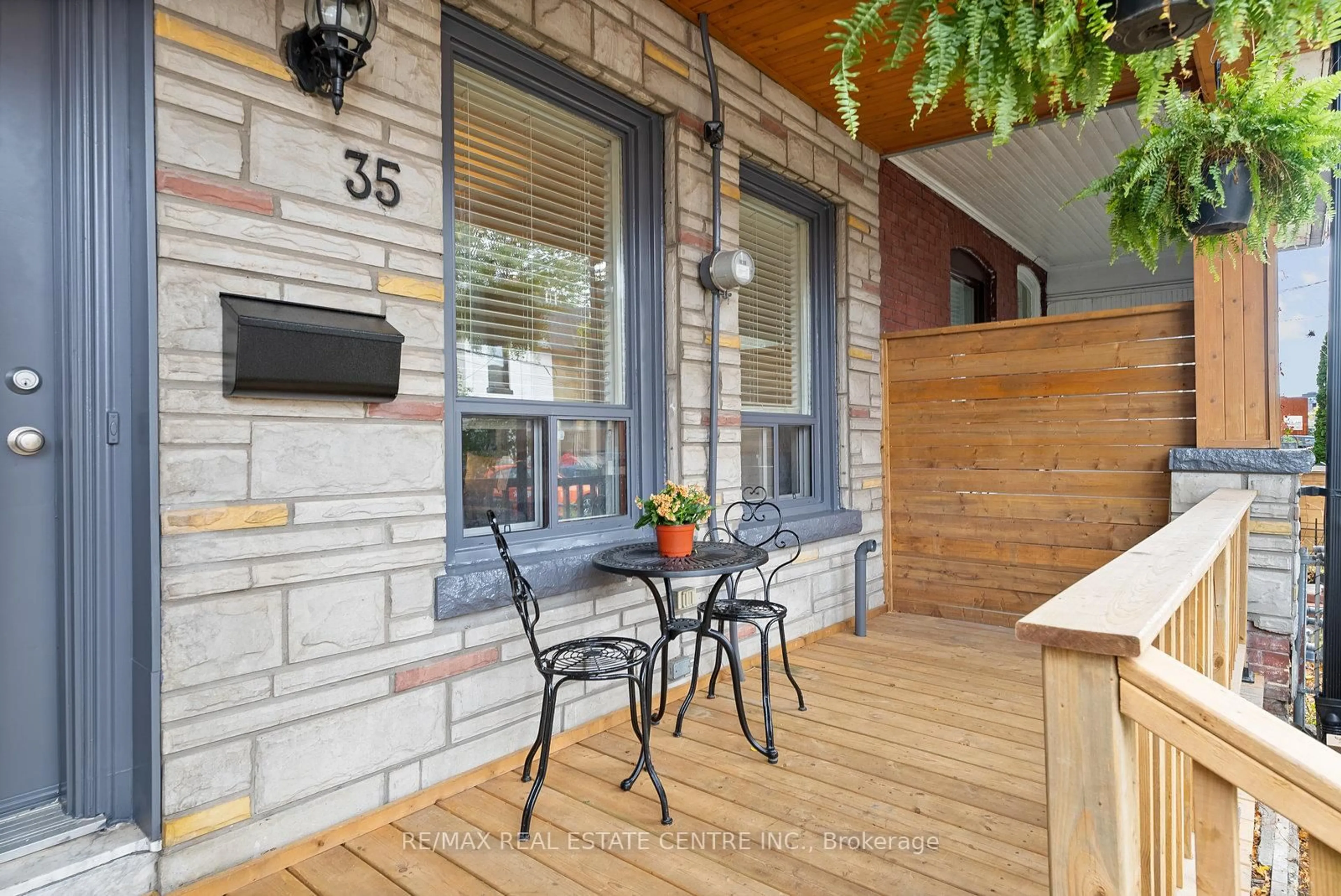 Patio, street for 35 Miller St, Toronto Ontario M6N 2Z6