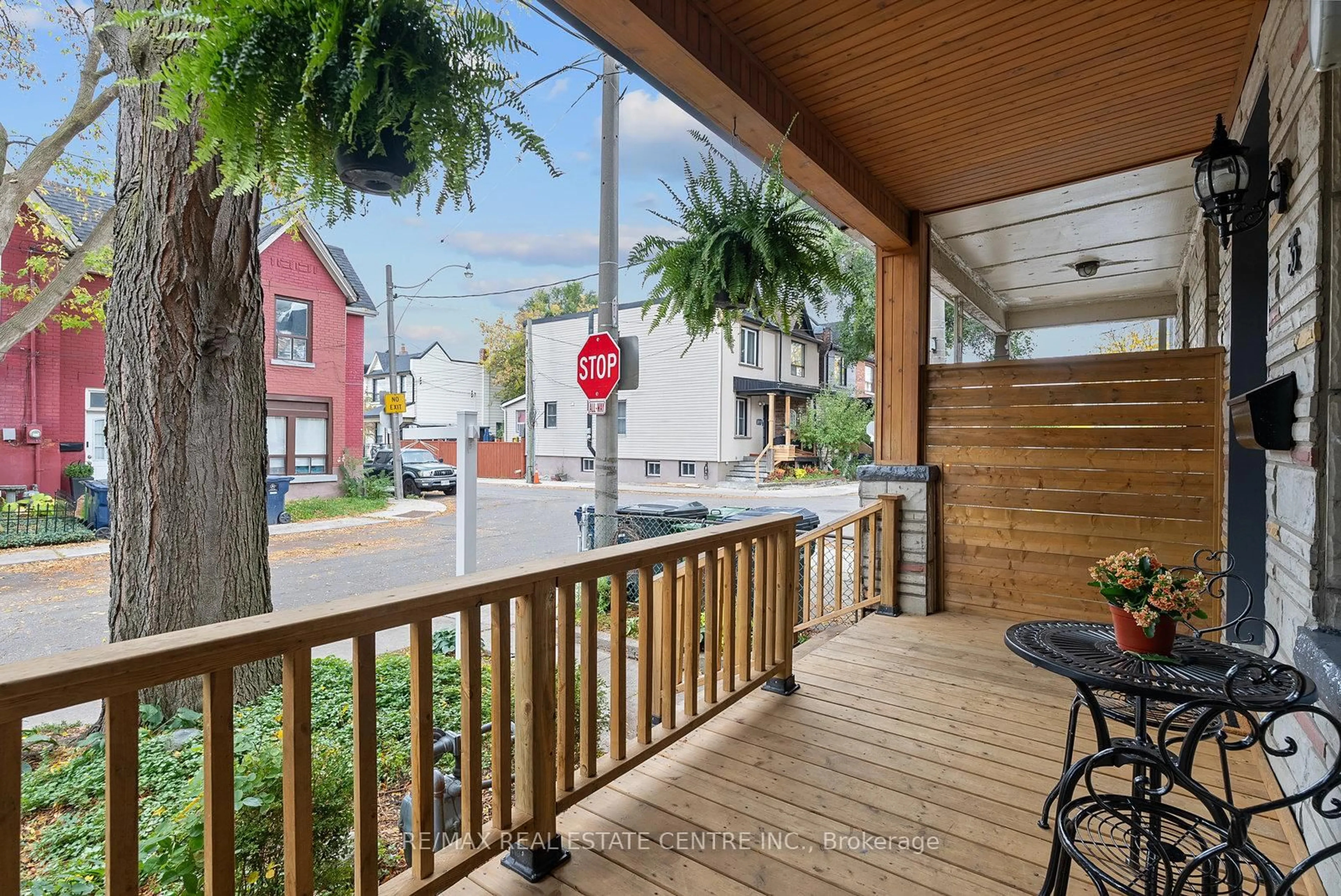 Patio, street for 35 Miller St, Toronto Ontario M6N 2Z6