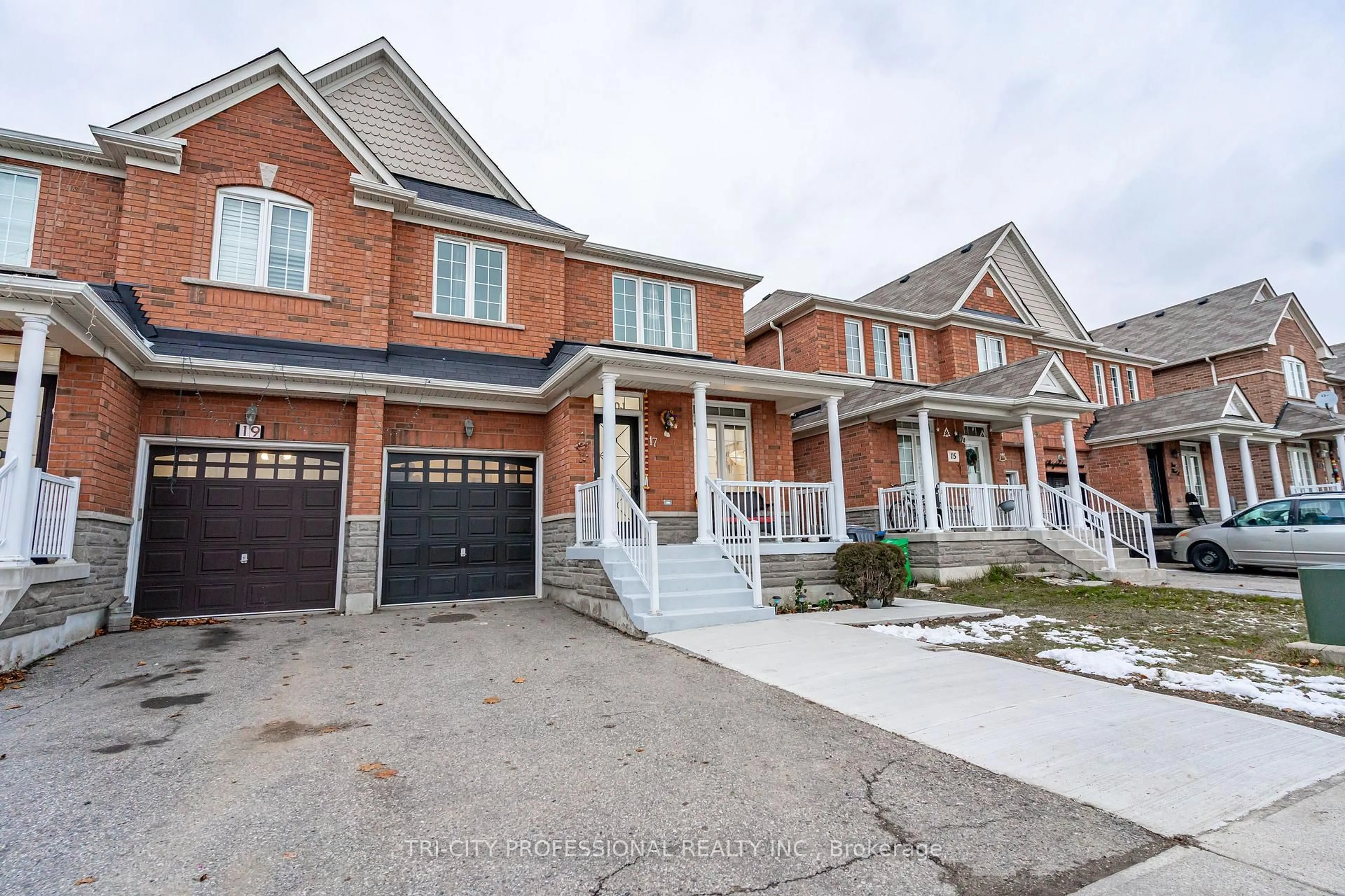 Home with brick exterior material, street for 17 Sleightholme Cres, Brampton Ontario L6P 3C2