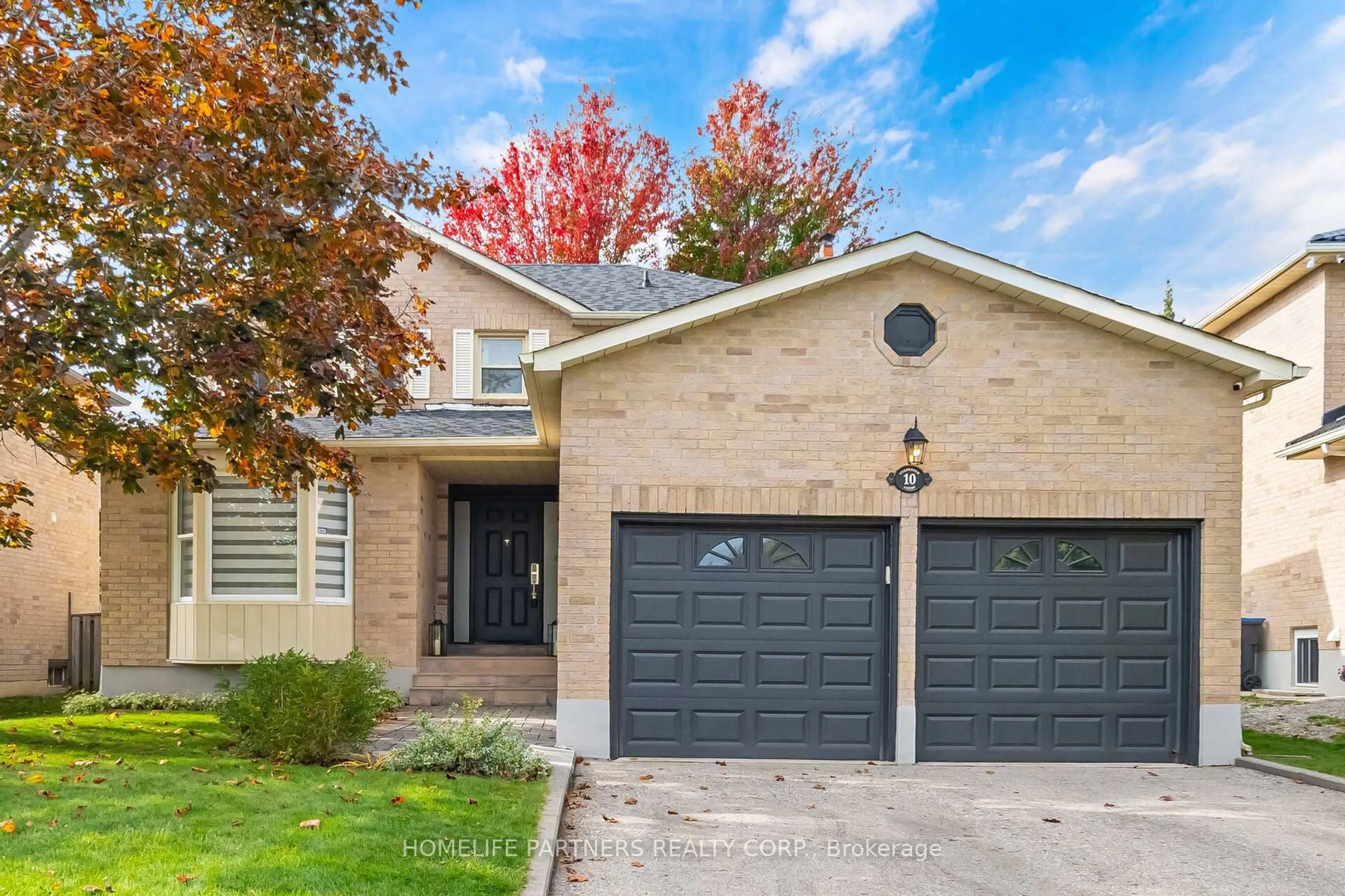 Home with brick exterior material, street for 10 Culpepper Crt, Caledon Ontario L7E 5V6