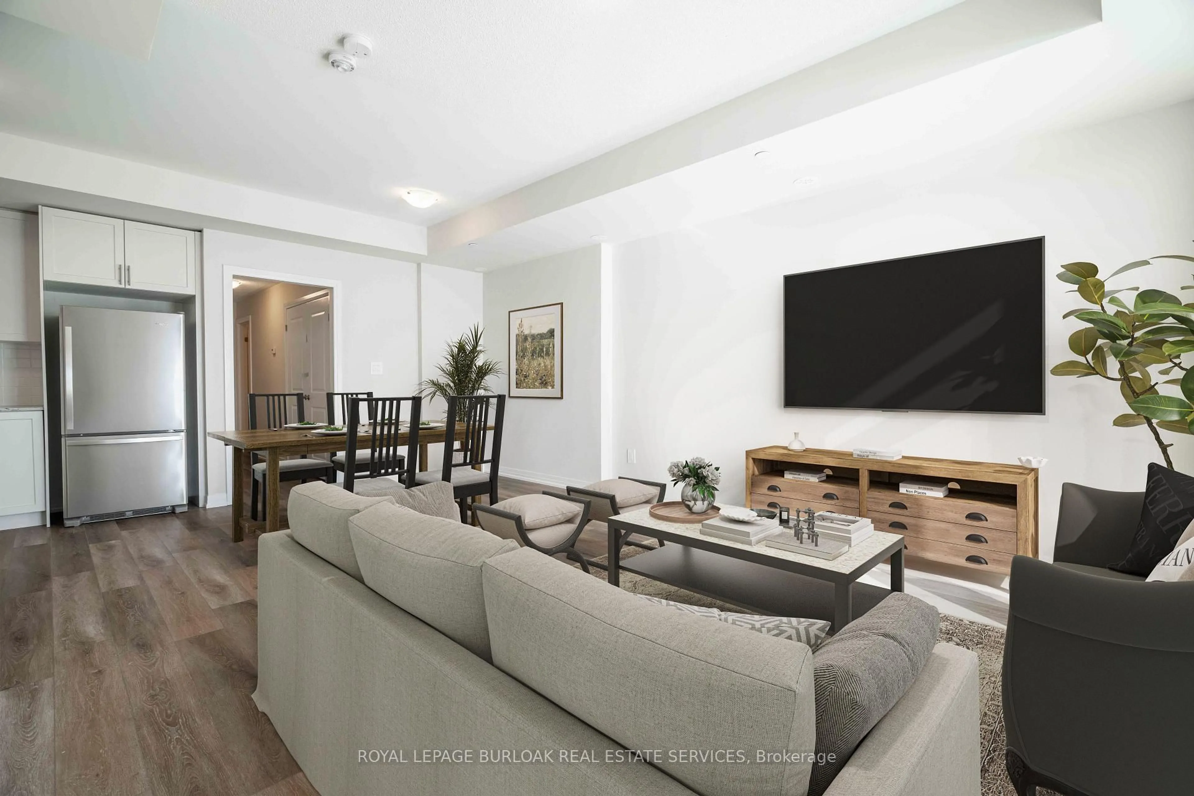 Living room with furniture, unknown for 1585 Rose Way #126, Milton Ontario L9E 1N4