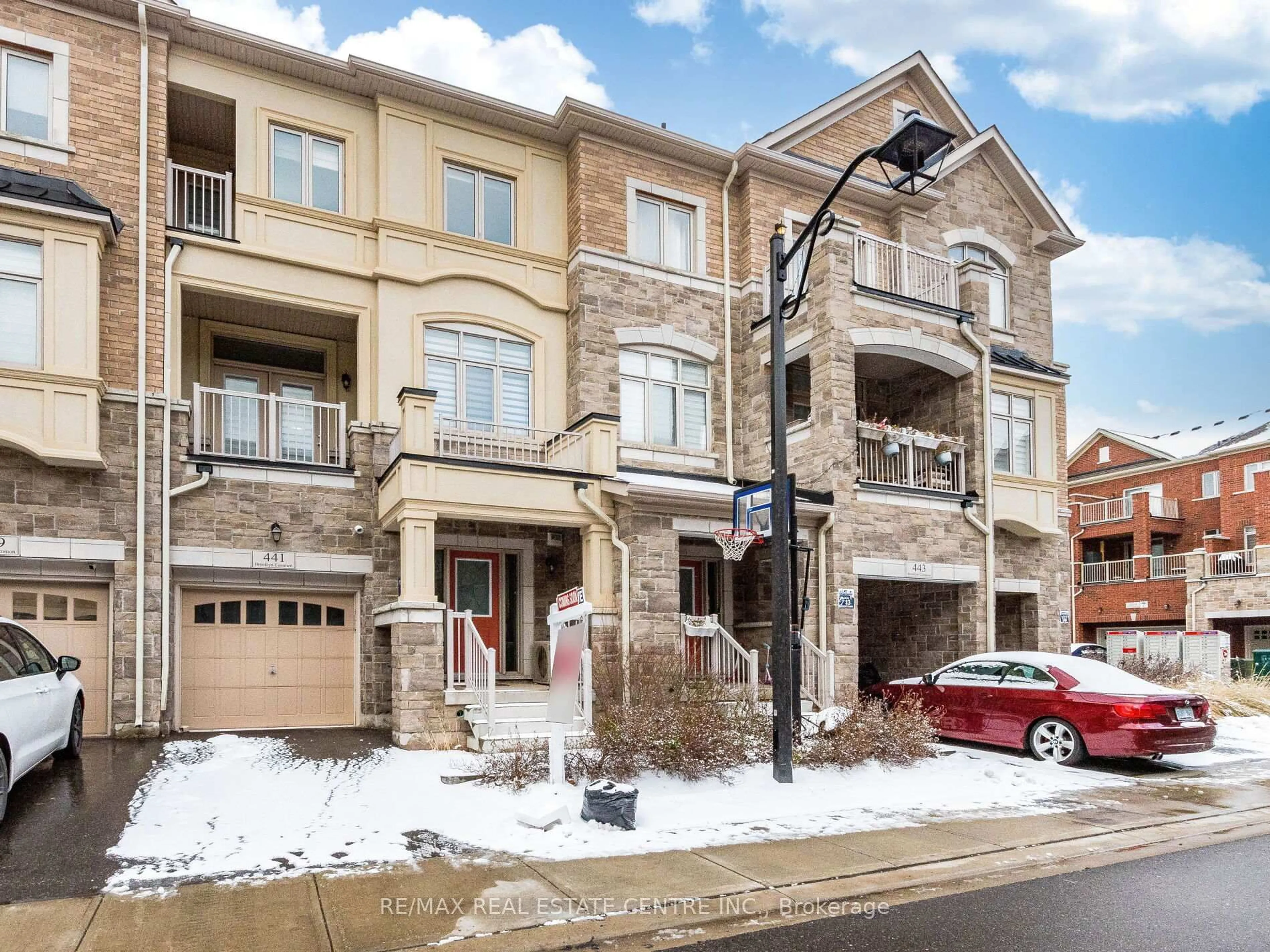 Home with brick exterior material, street for 441 Brooklyn Common, Oakville Ontario L6H 3P4