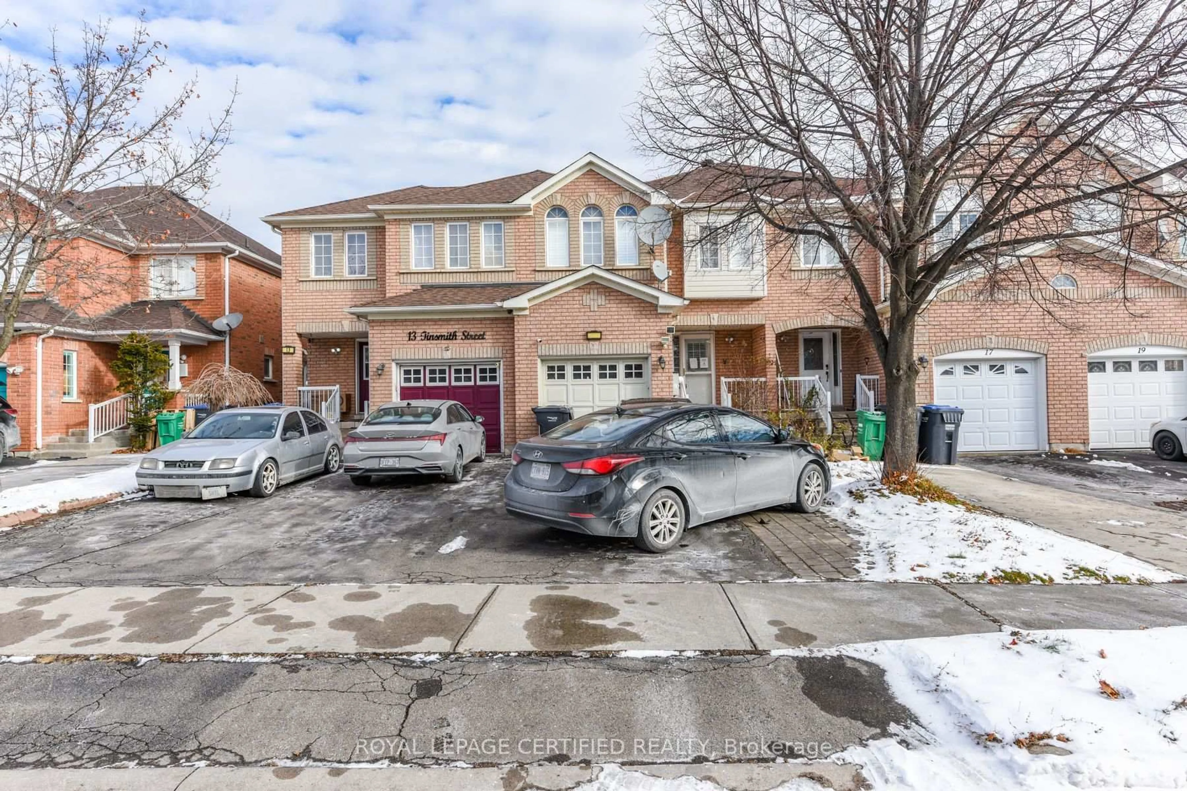 Home with brick exterior material, street for 15 Tinsmith St, Brampton Ontario L7A 1N3