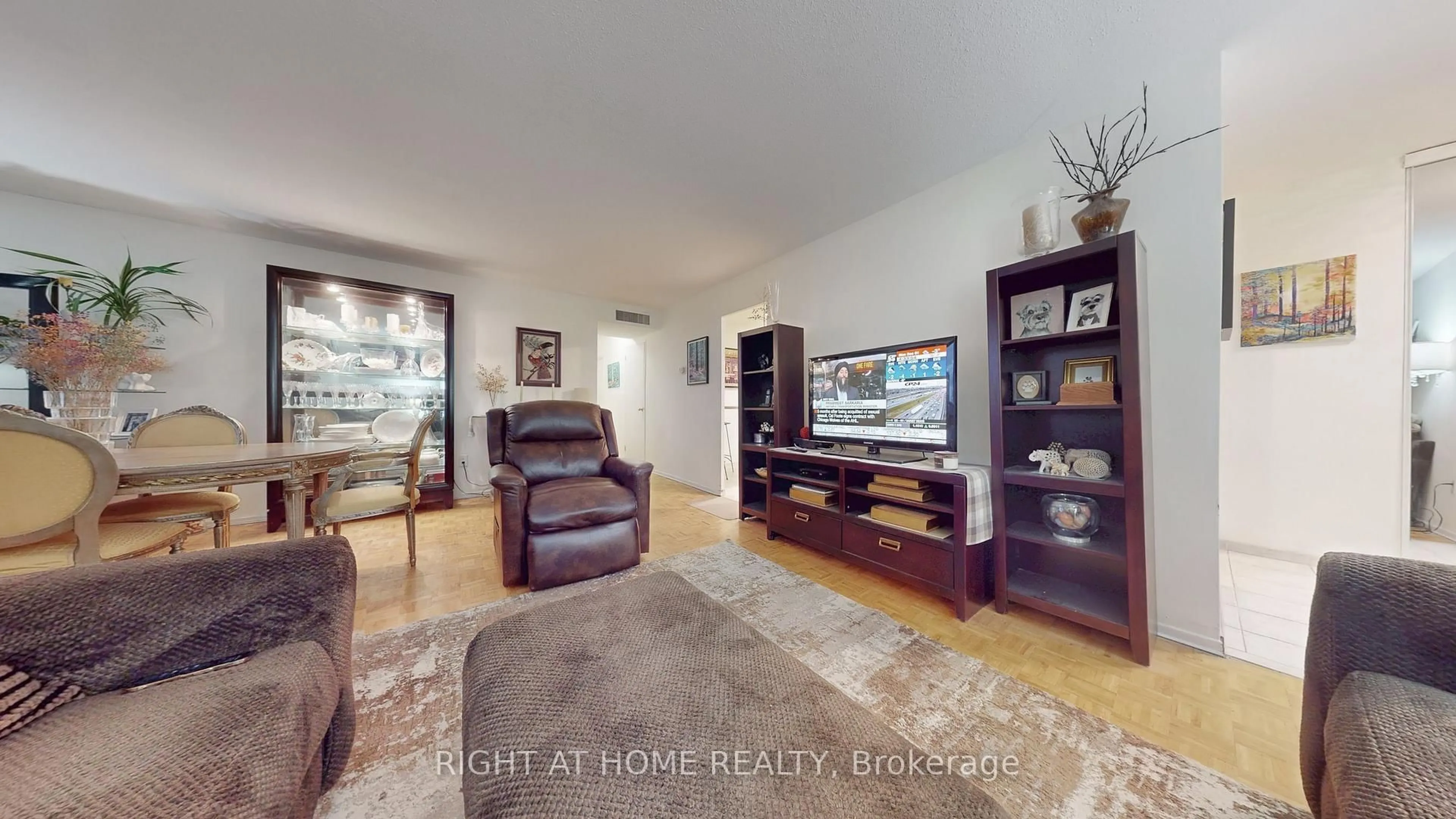 Living room with furniture, unknown for 61 Richview Rd #508, Toronto Ontario M9A 4M8