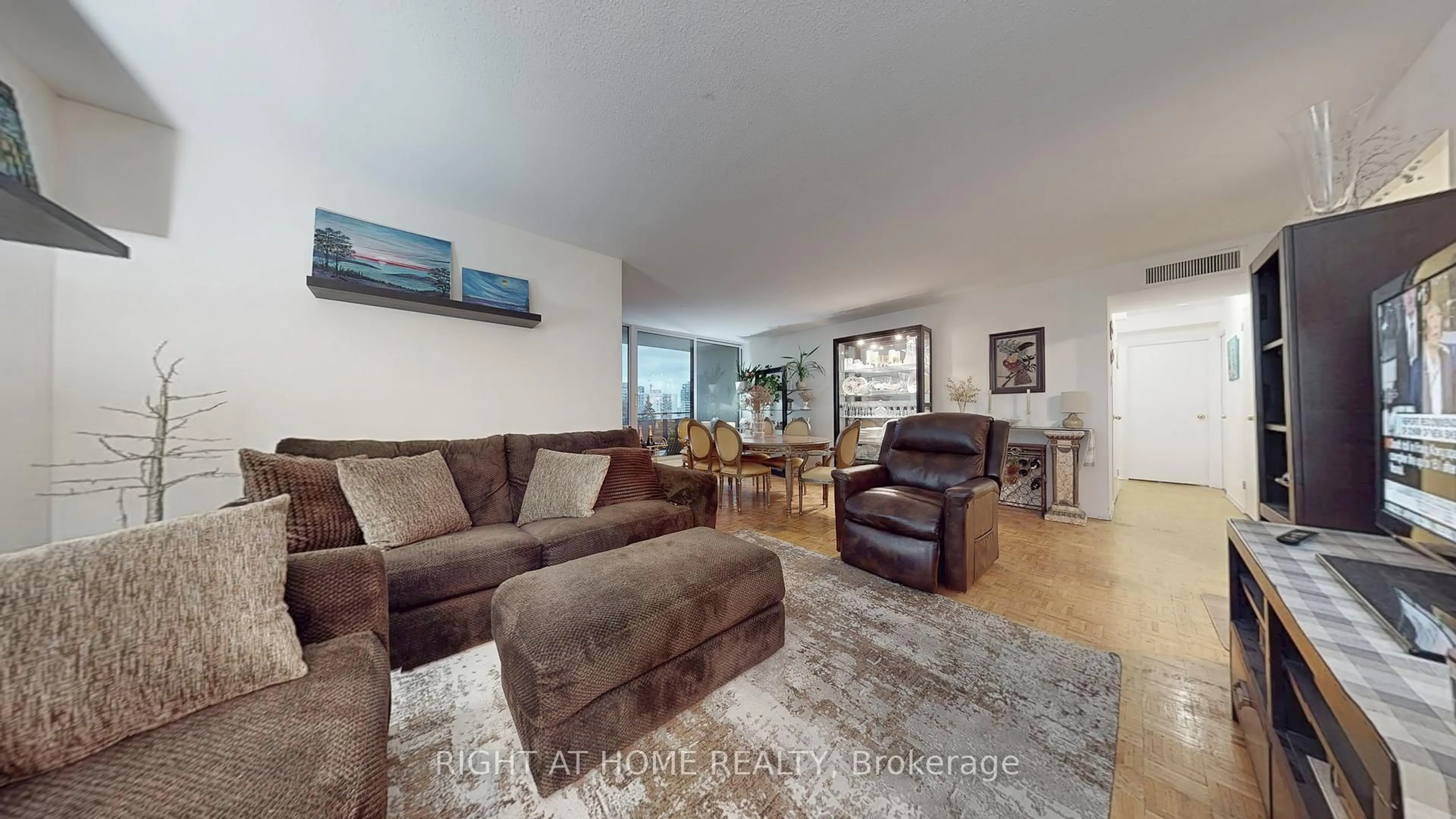 Living room with furniture, unknown for 61 Richview Rd #508, Toronto Ontario M9A 4M8