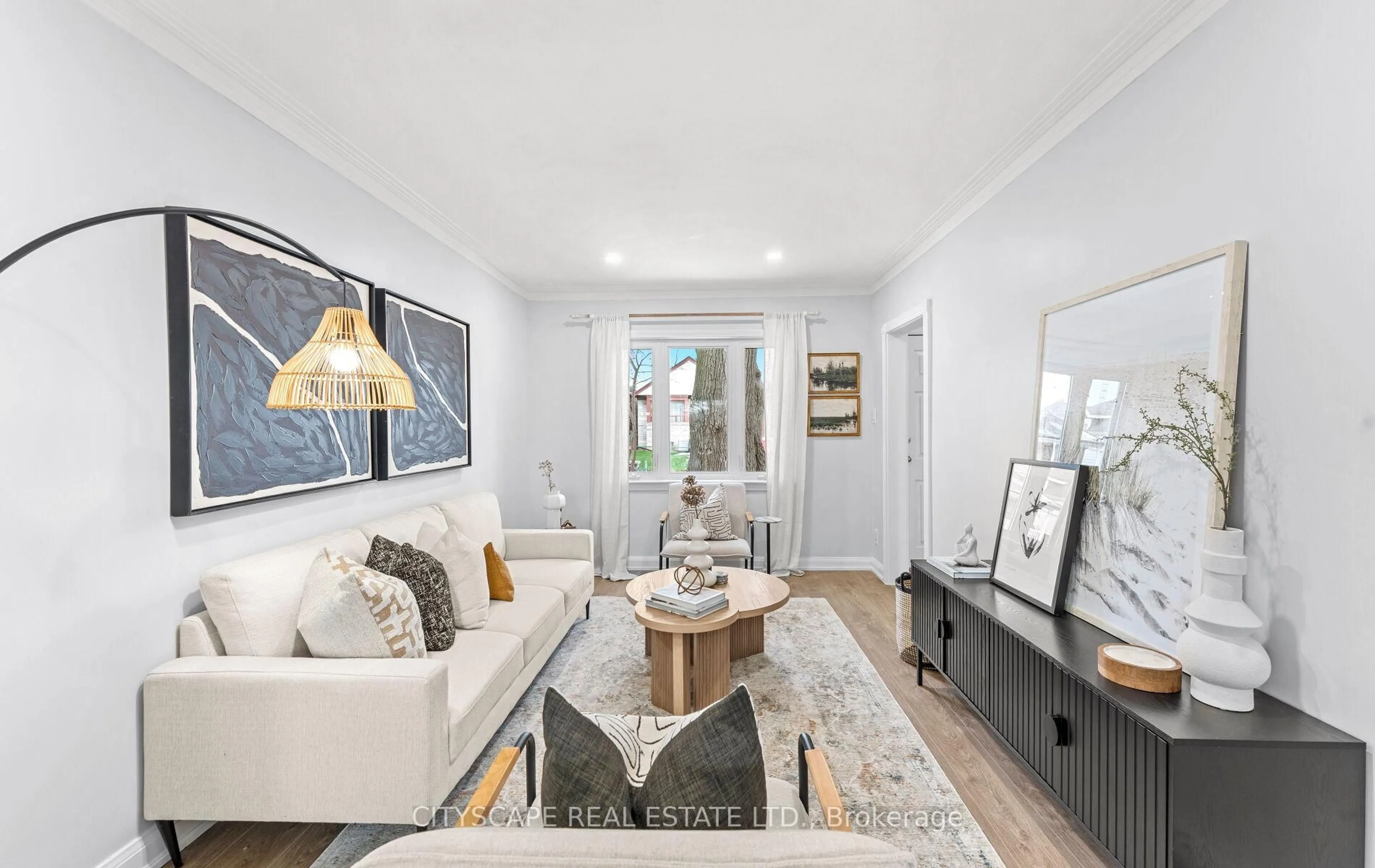 Living room with furniture, unknown for 4 Lapp St, Toronto Ontario M6N 3W6