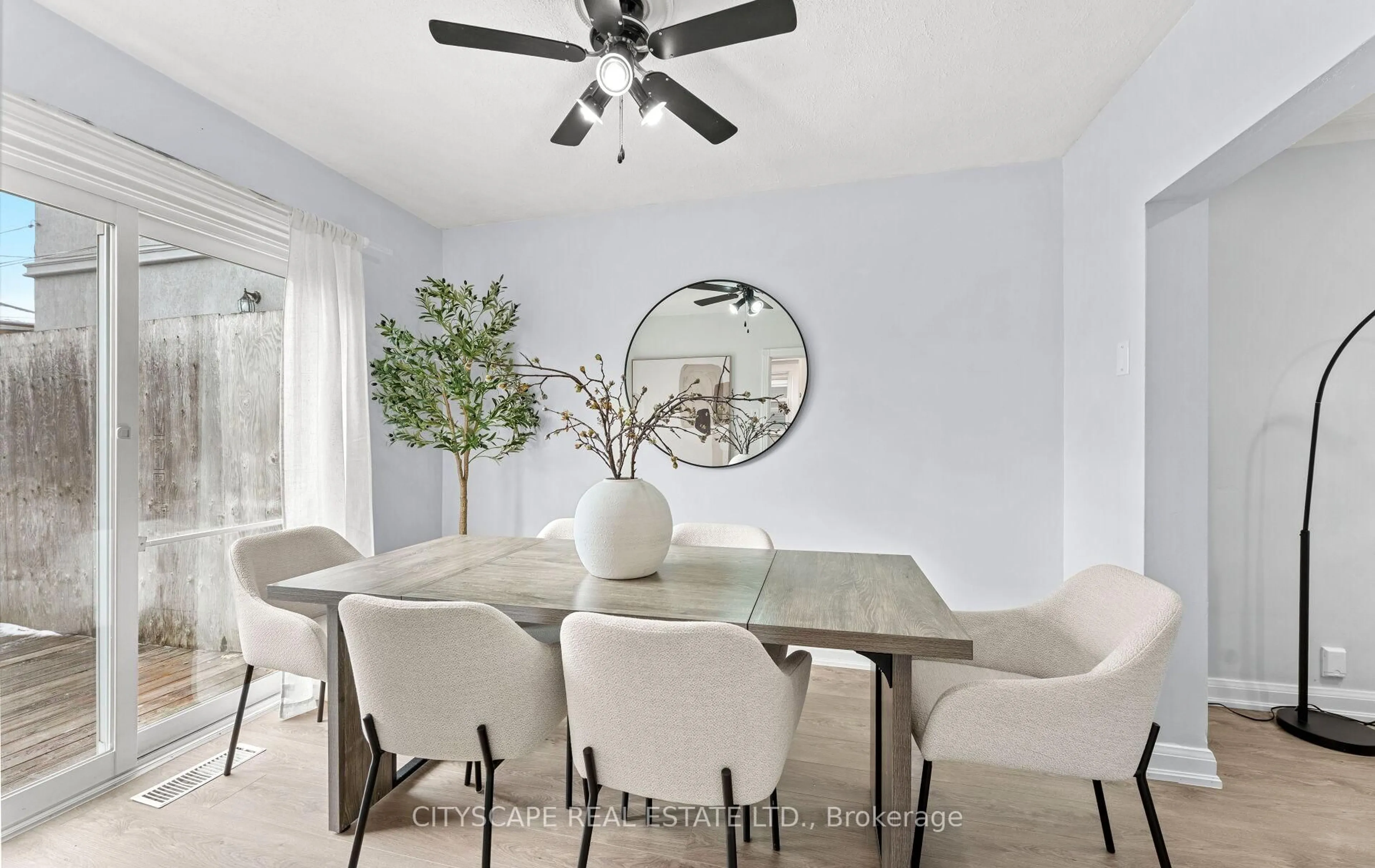 Dining room, ceramic/tile floor for 4 Lapp St, Toronto Ontario M6N 3W6
