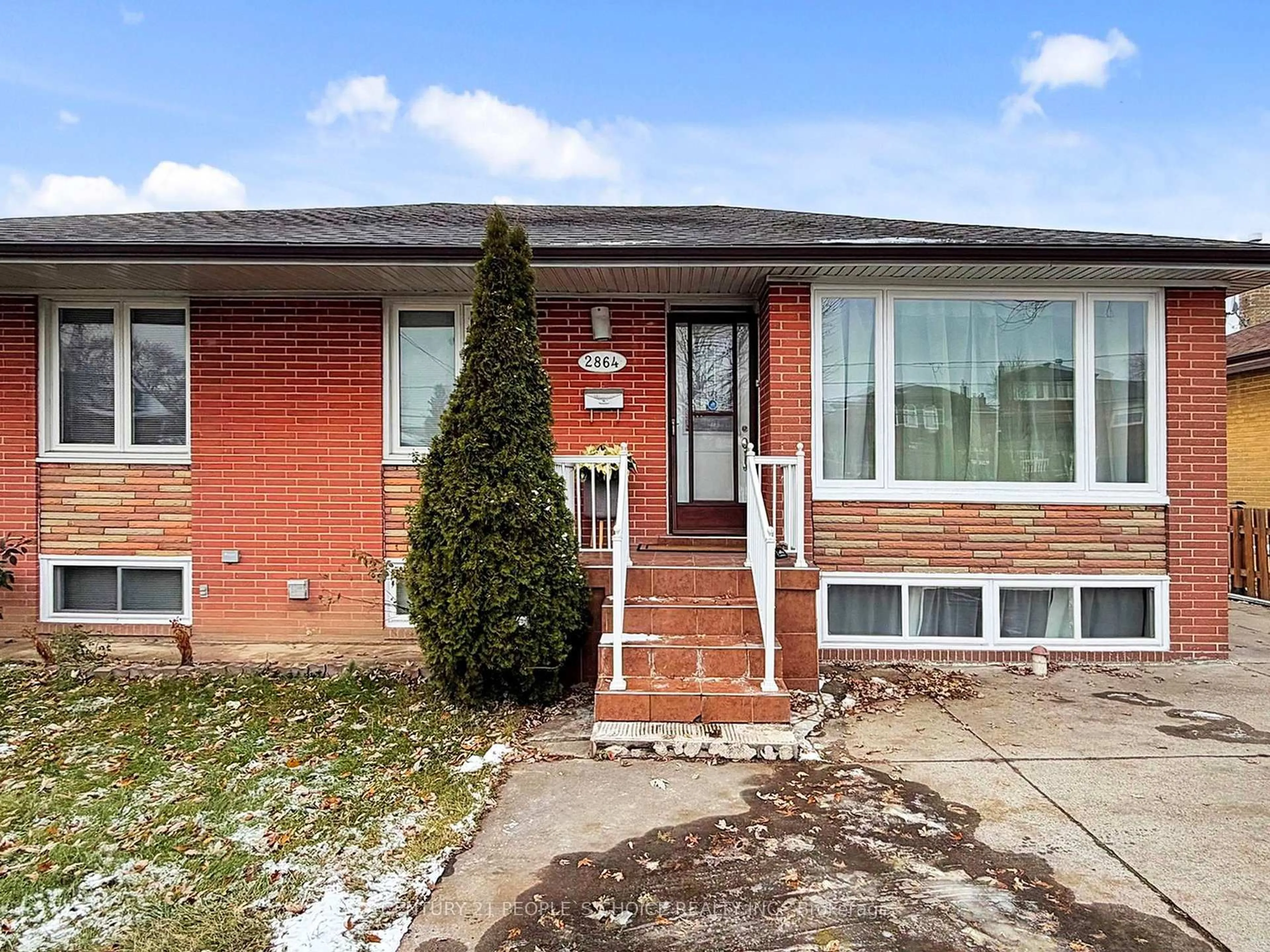 Home with brick exterior material, street for 2864 Weston Rd, Toronto Ontario M9M 2S3