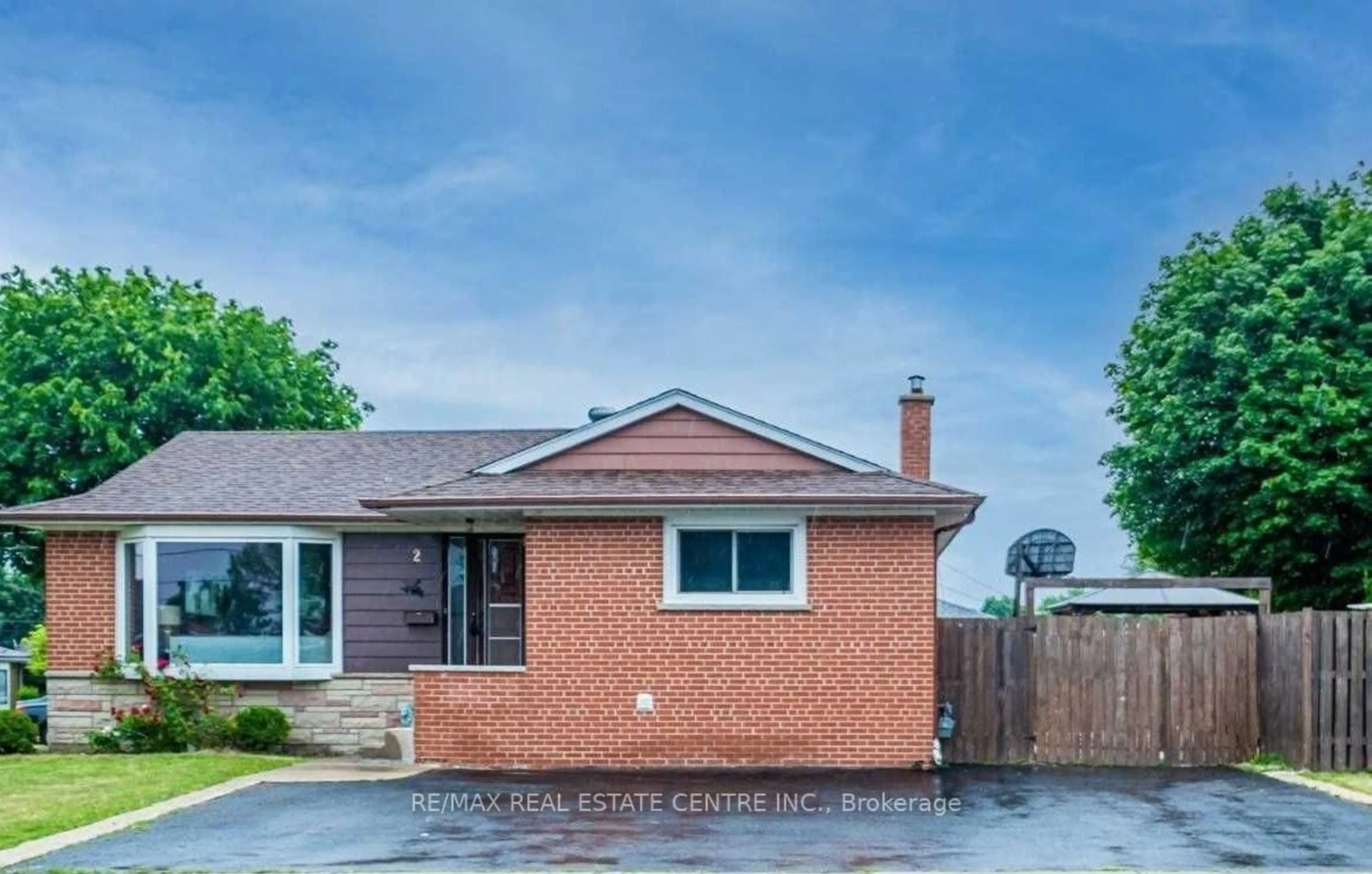 Home with brick exterior material, street for 2 Milner Rd, Brampton Ontario L6W 3A5