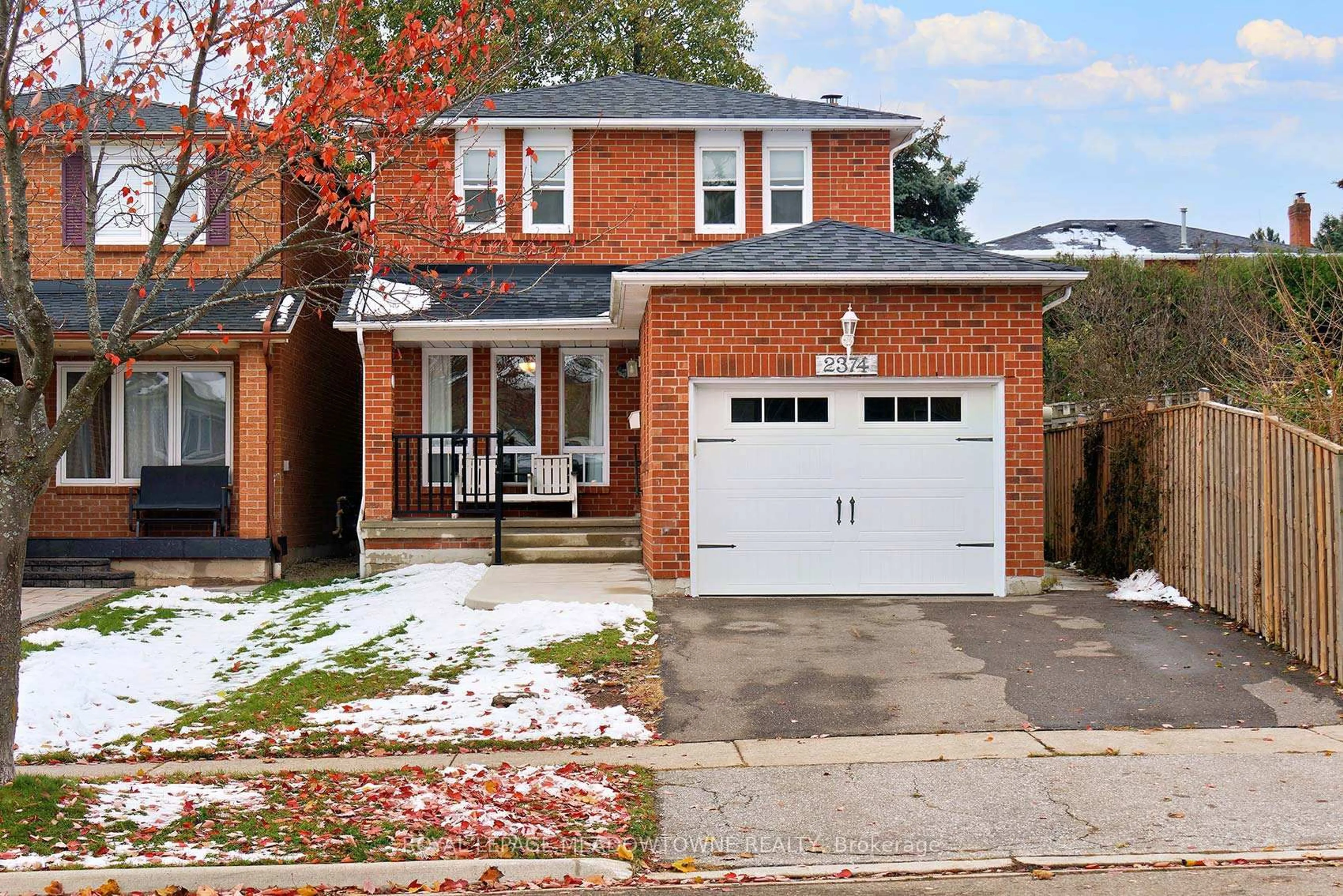 Home with brick exterior material, street for 2374 Hargood Pl, Mississauga Ontario L5M 3G2