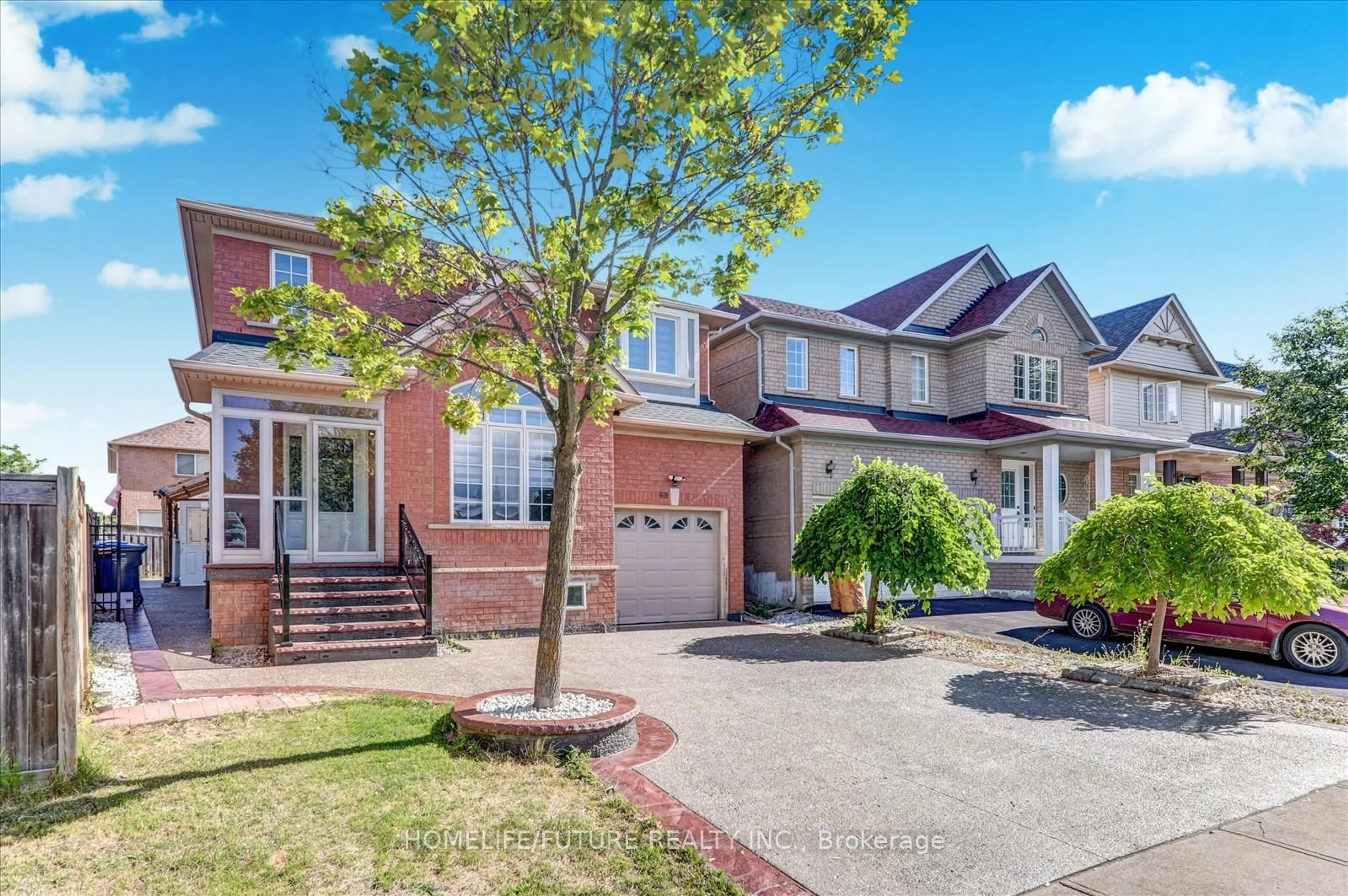 Home with brick exterior material, street for 69 Heatherdale Dr, Brampton Ontario L7A 2H4