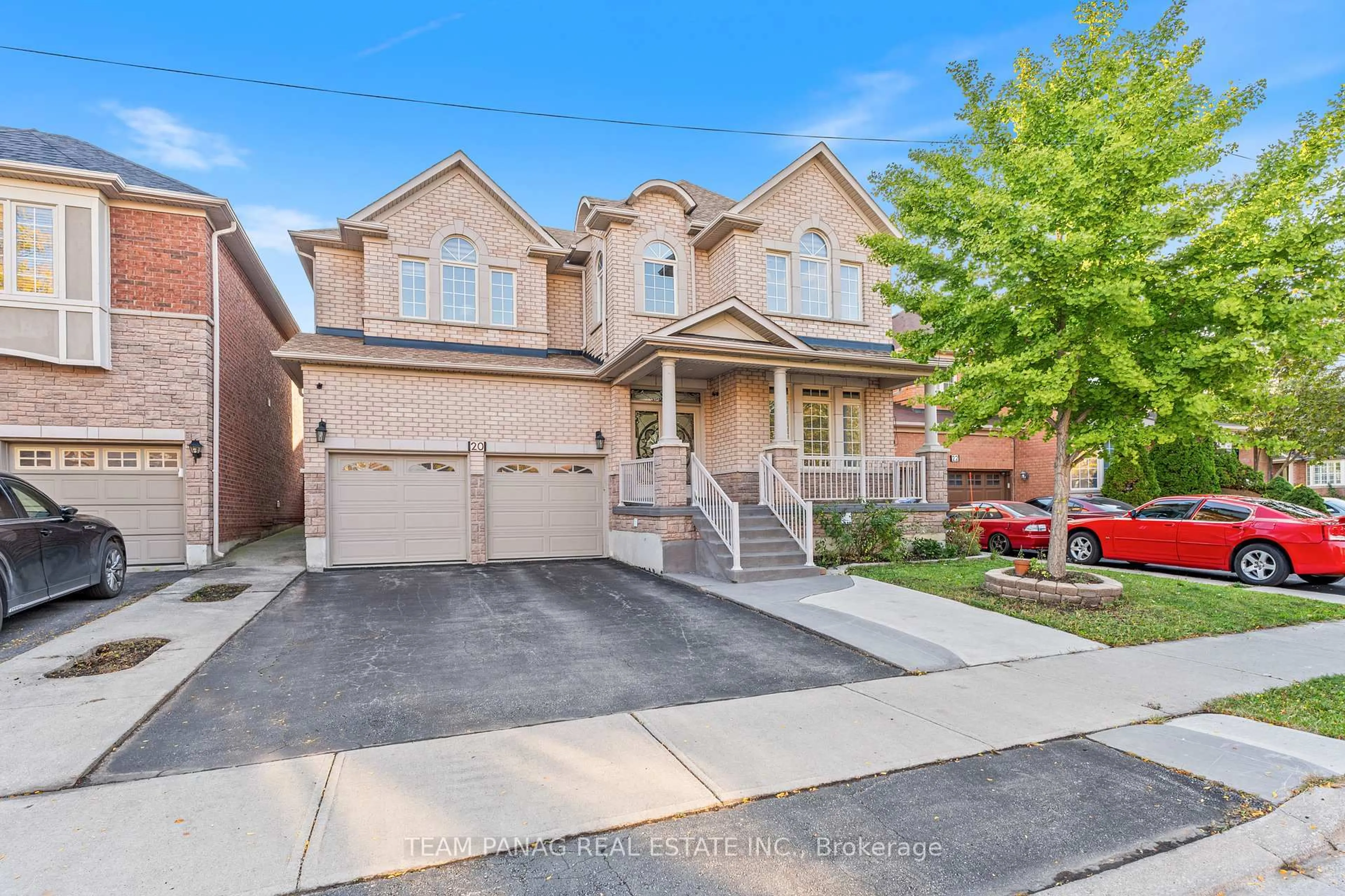 Home with brick exterior material, street for 20 Lion Pride Lane, Brampton Ontario L6R 3E4