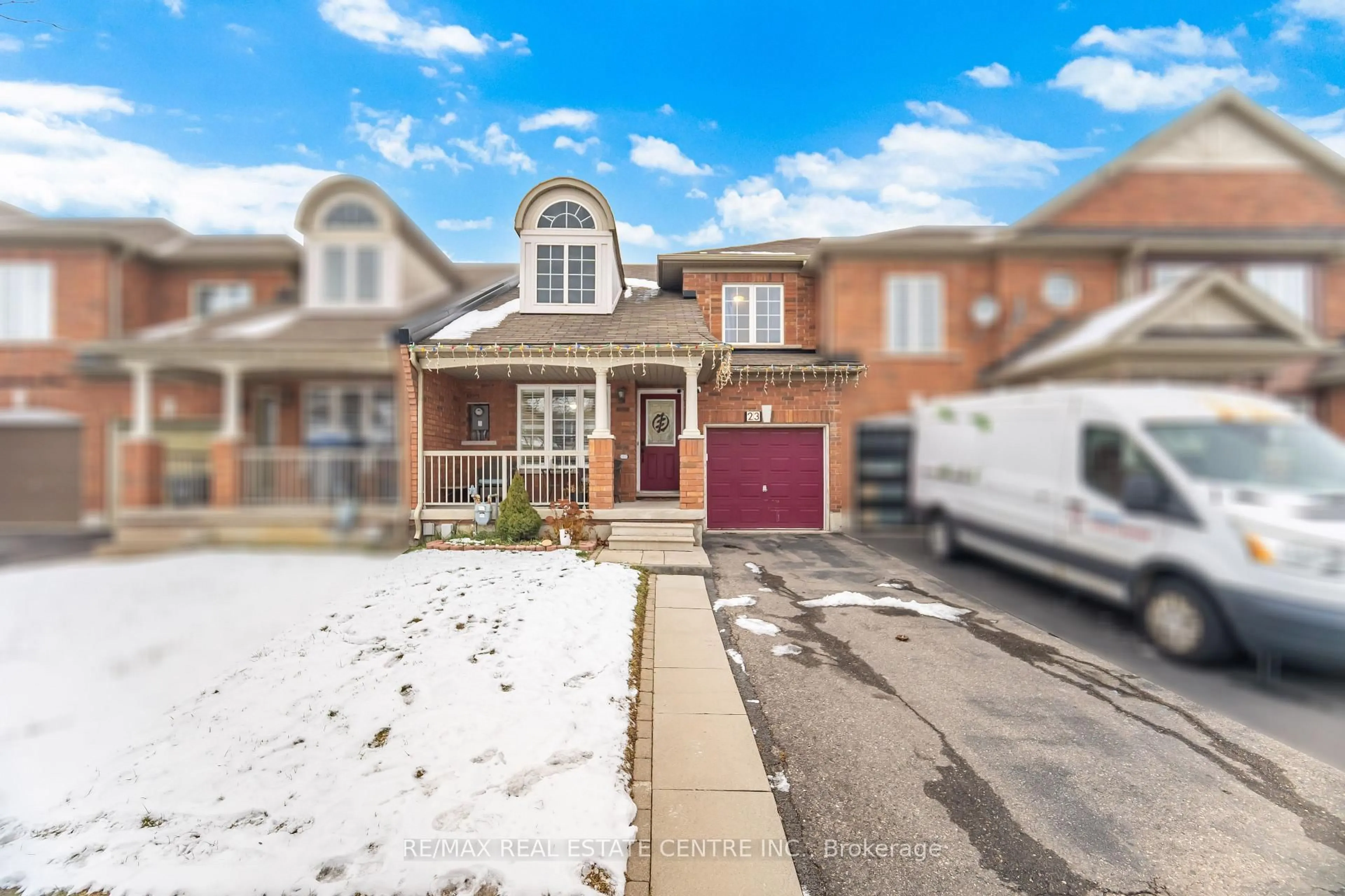 Home with brick exterior material, street for 23 Quailvalley Dr, Brampton Ontario L6R 0N3