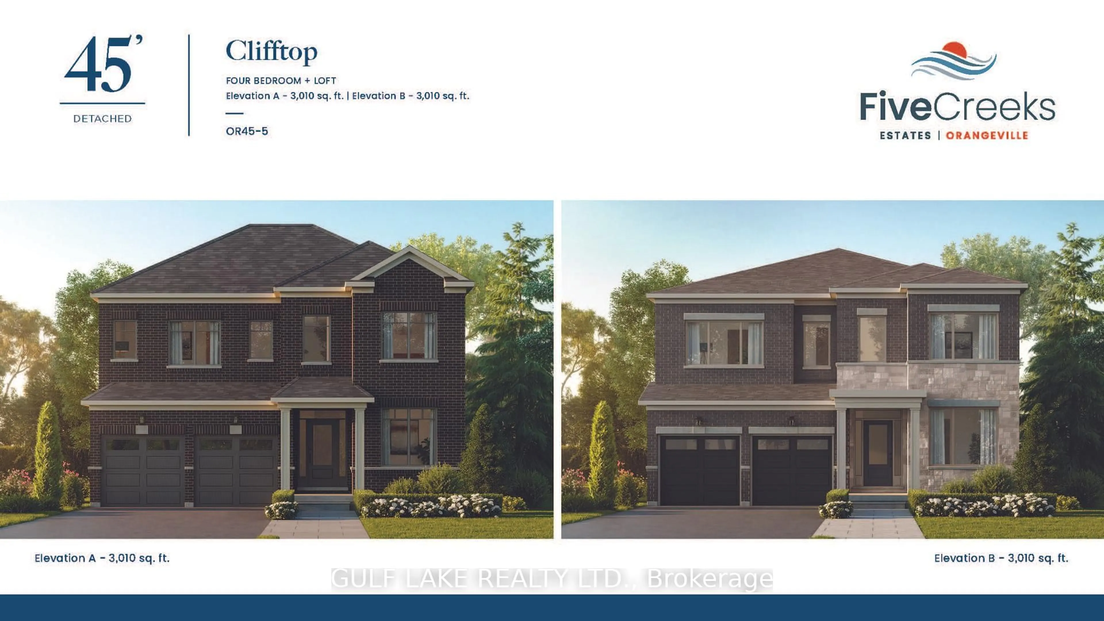 Home with brick exterior material, building for 55 Meyer Dr, Orangeville Ontario L9W 4S2