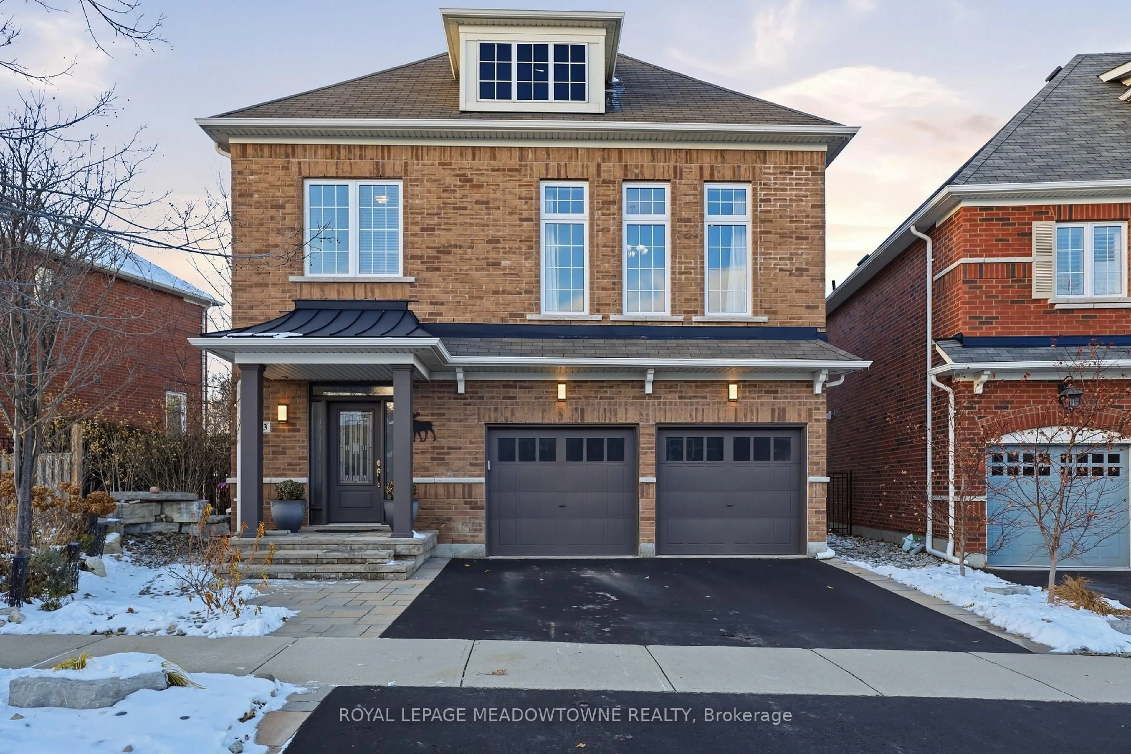 Home with brick exterior material, street for 633 Wettlaufer Terr, Milton Ontario L9T 8N1