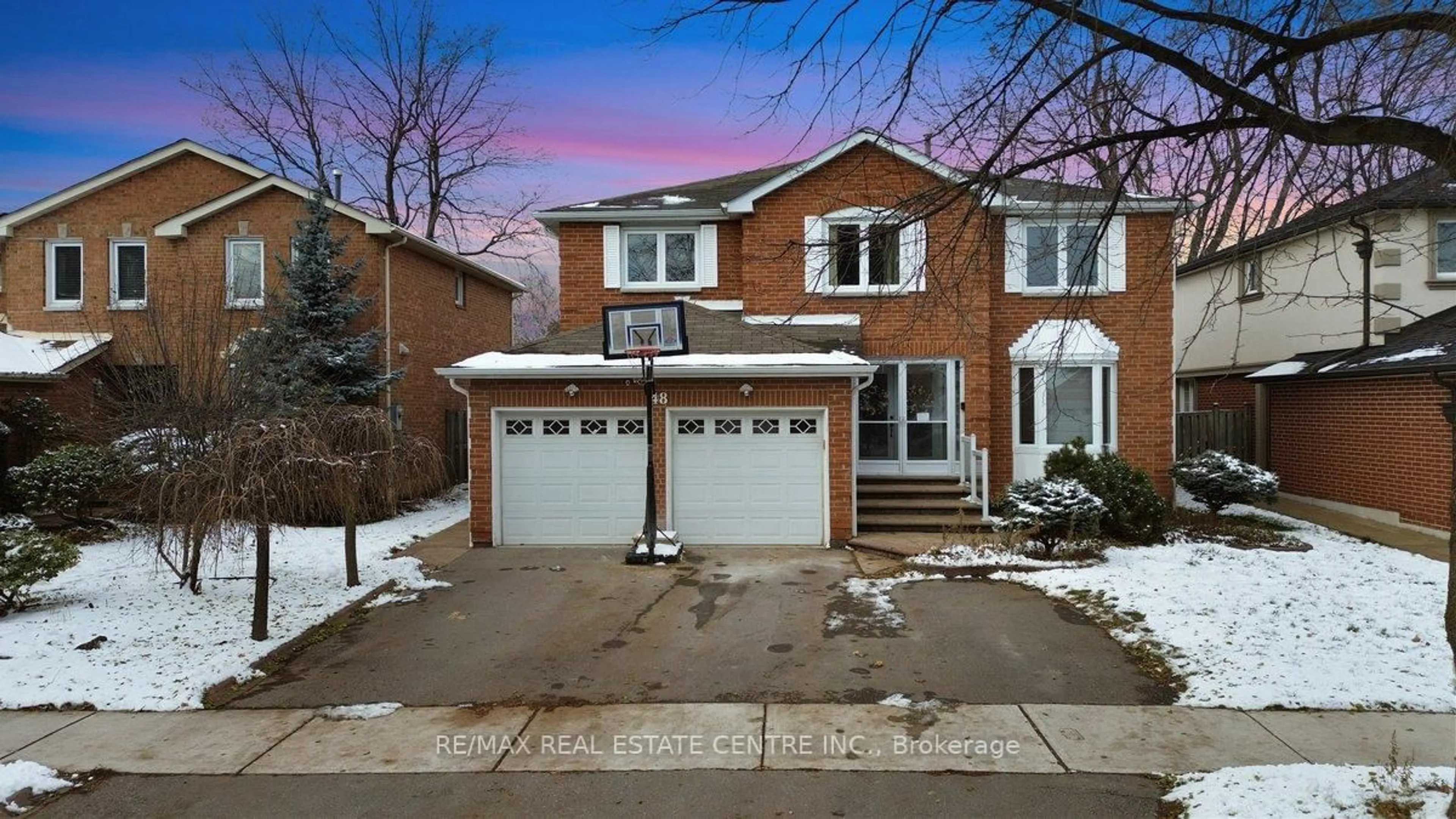 Home with brick exterior material, street for 48 Howell St, Brampton Ontario L6Y 3H8