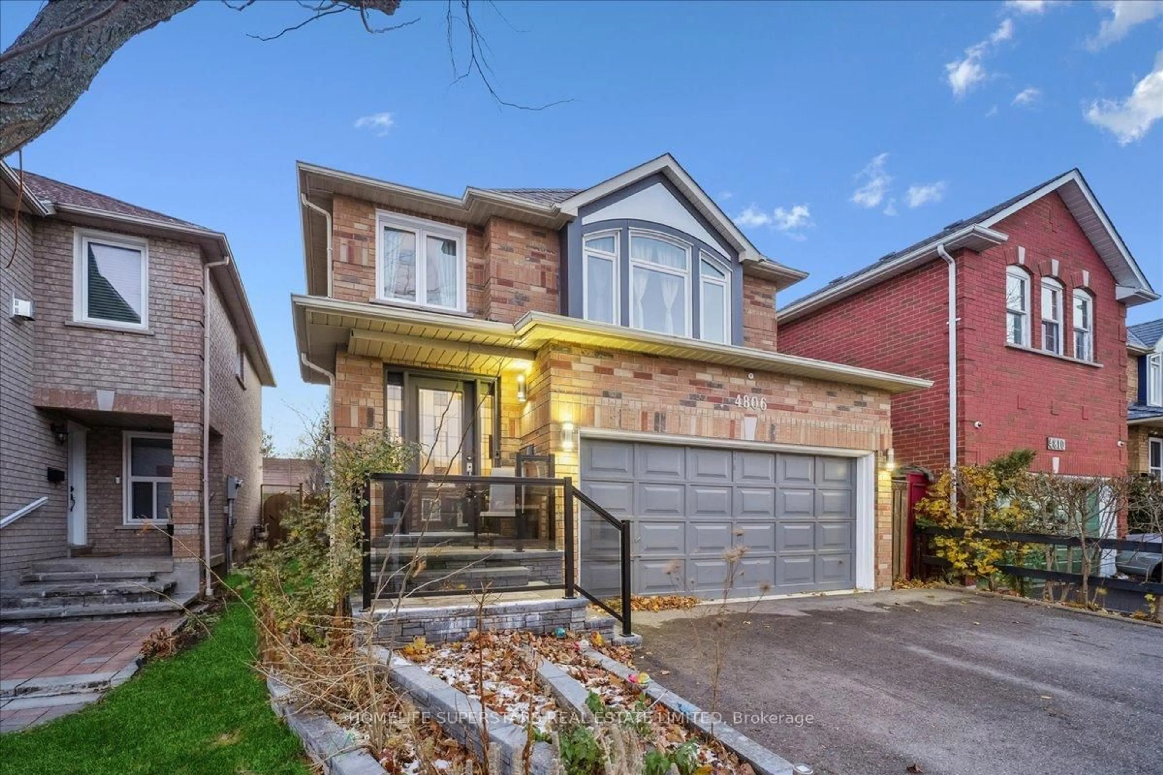 Home with brick exterior material, street for 4806 Rosebush Rd, Mississauga Ontario L5M 5N1