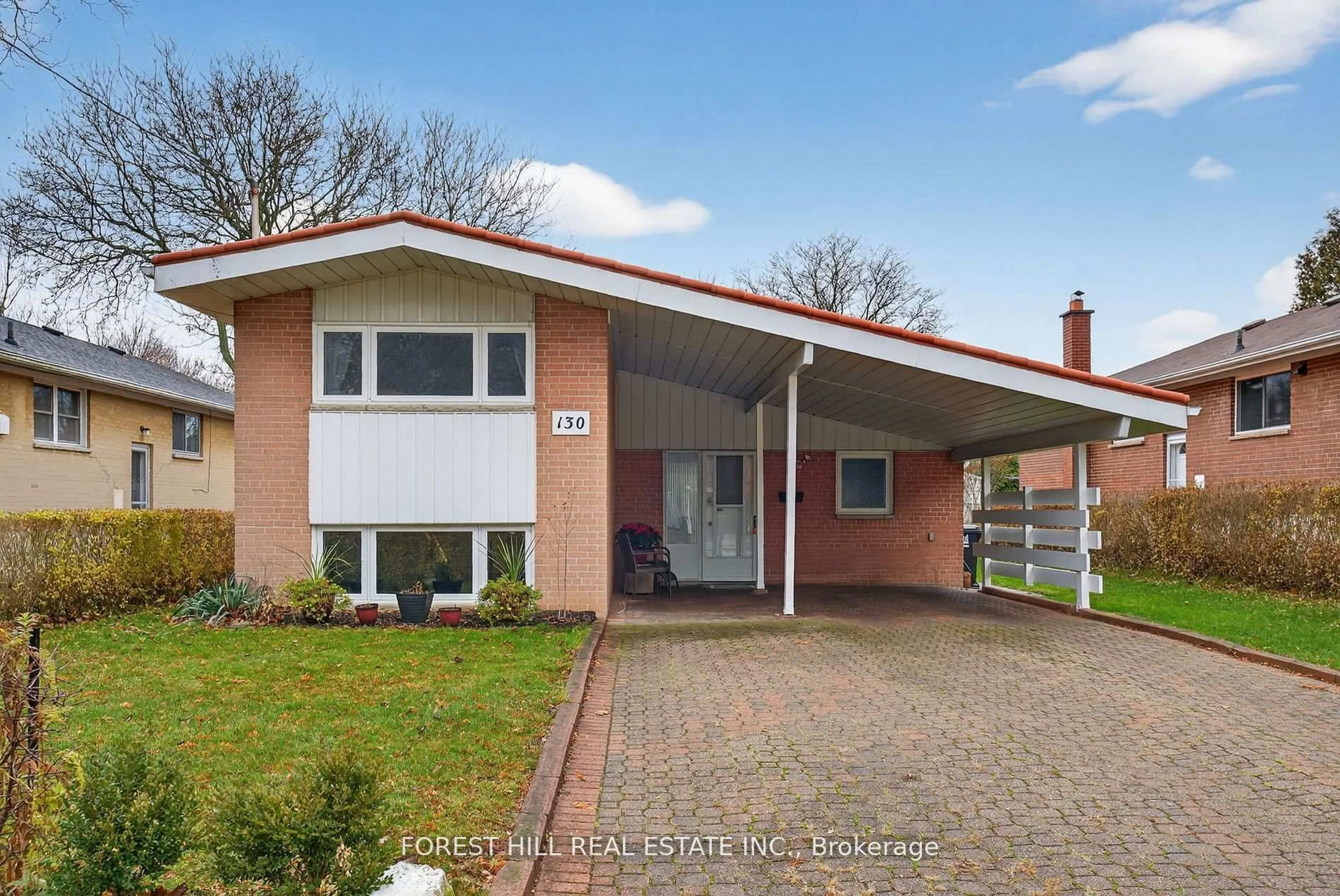 Home with brick exterior material, street for 130 Verobeach Blvd, Toronto Ontario M9M 1R1