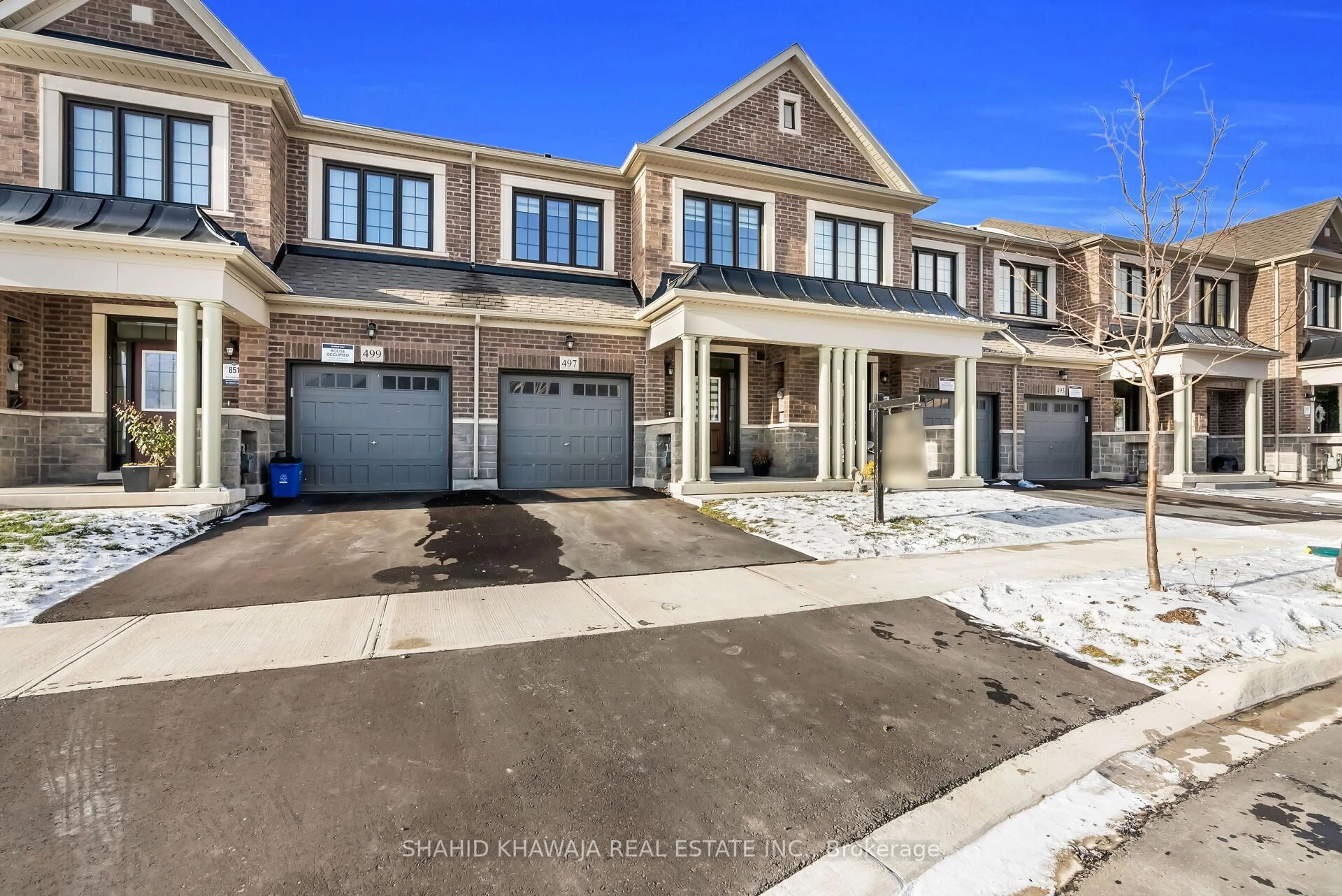 Home with brick exterior material, street for 497 Celandine Terr, Milton Ontario L9E 1T8
