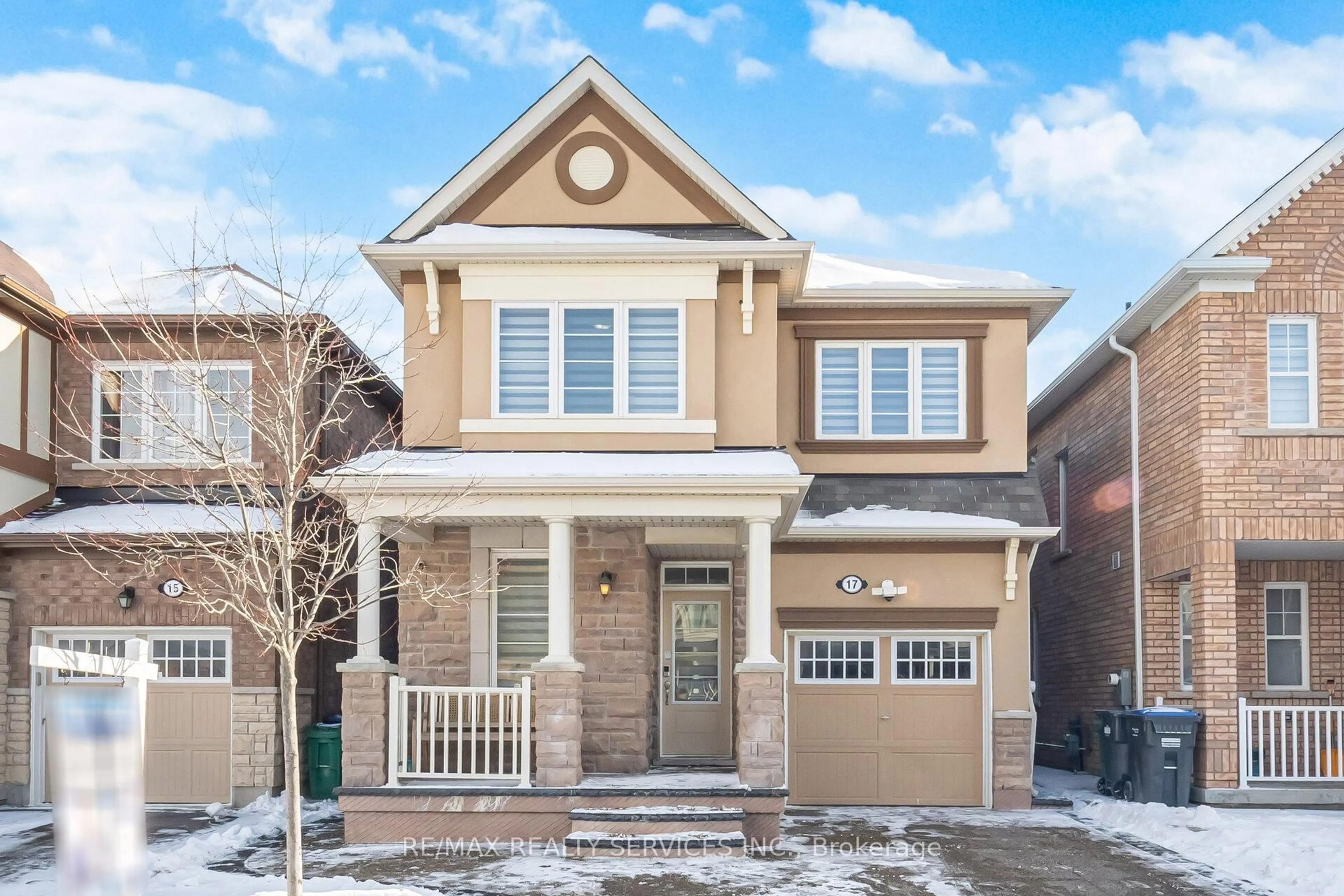 Home with brick exterior material, street for 17 Averill Rd, Brampton Ontario L7A 5A7