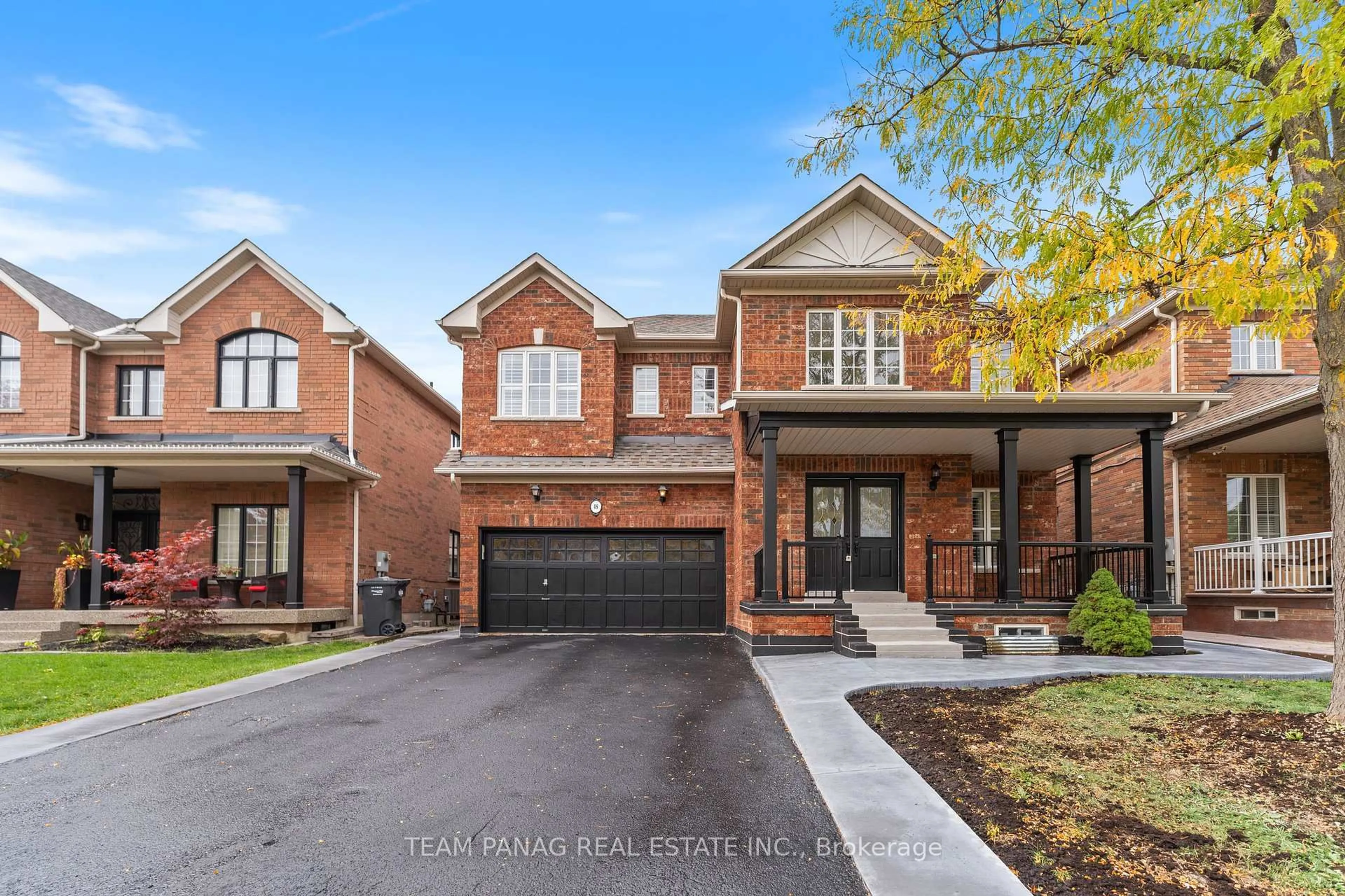 Home with brick exterior material, street for 48 Citadel Cres, Brampton Ontario L6P 1X8