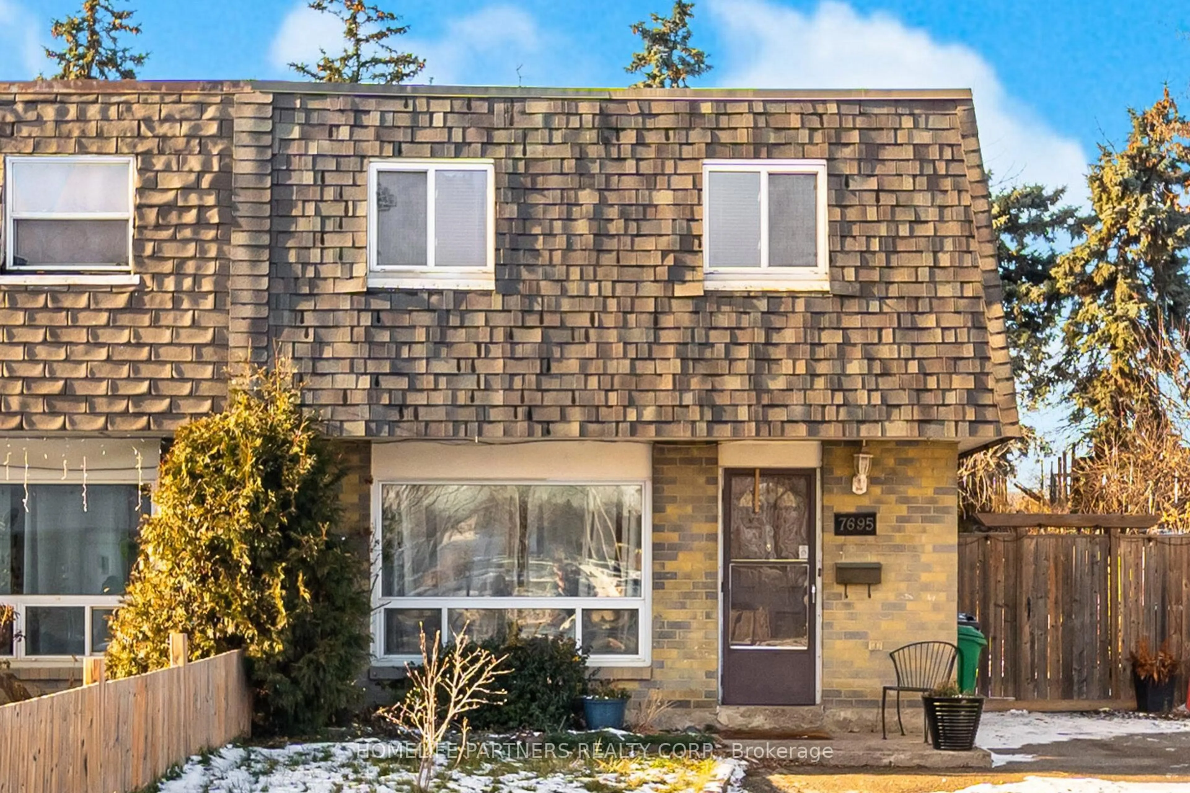 Home with brick exterior material, street for 7695 Priory Cres, Mississauga Ontario L4T 3H6