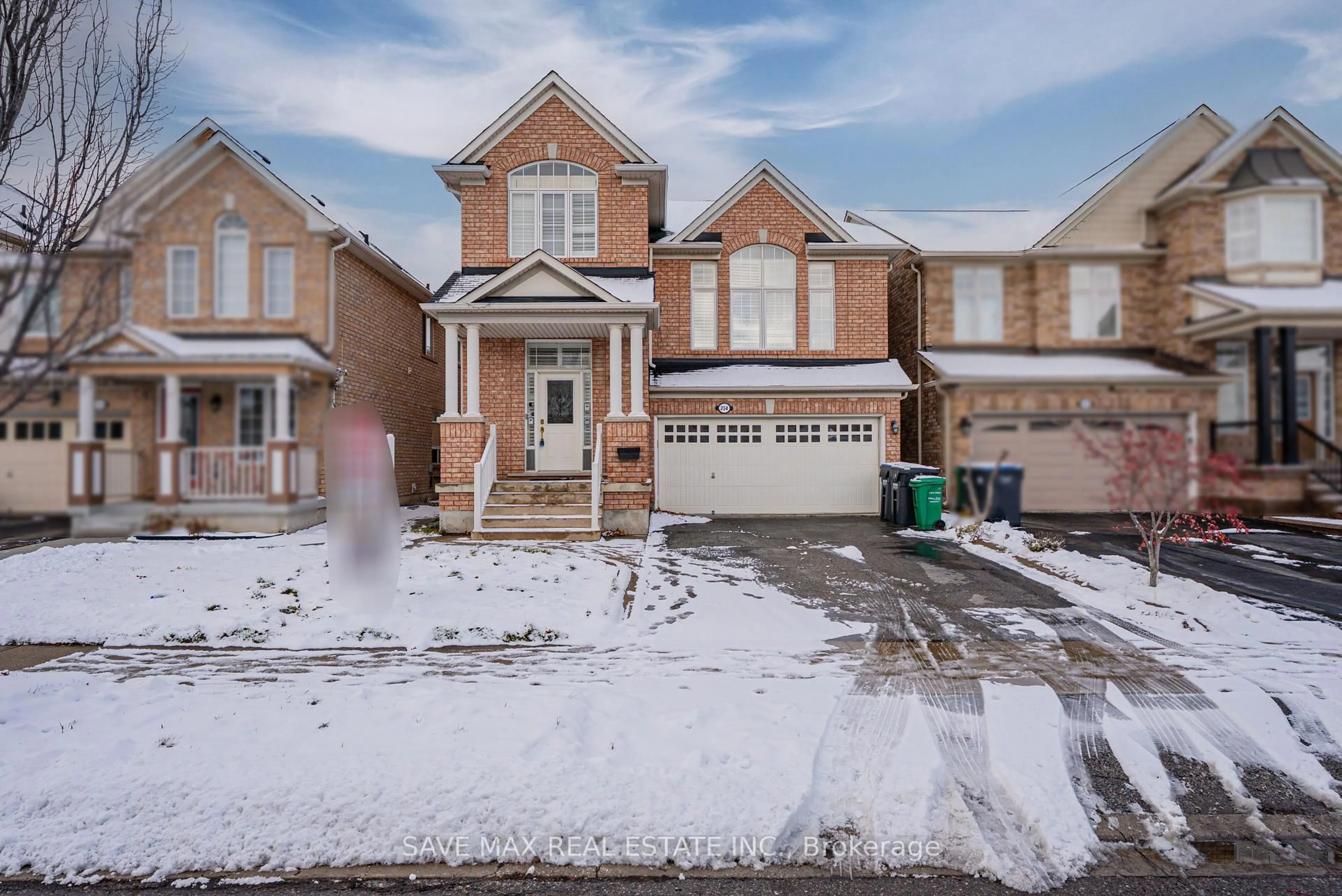 Home with brick exterior material, street for 254 Fandango Dr, Brampton Ontario L6X 0M5