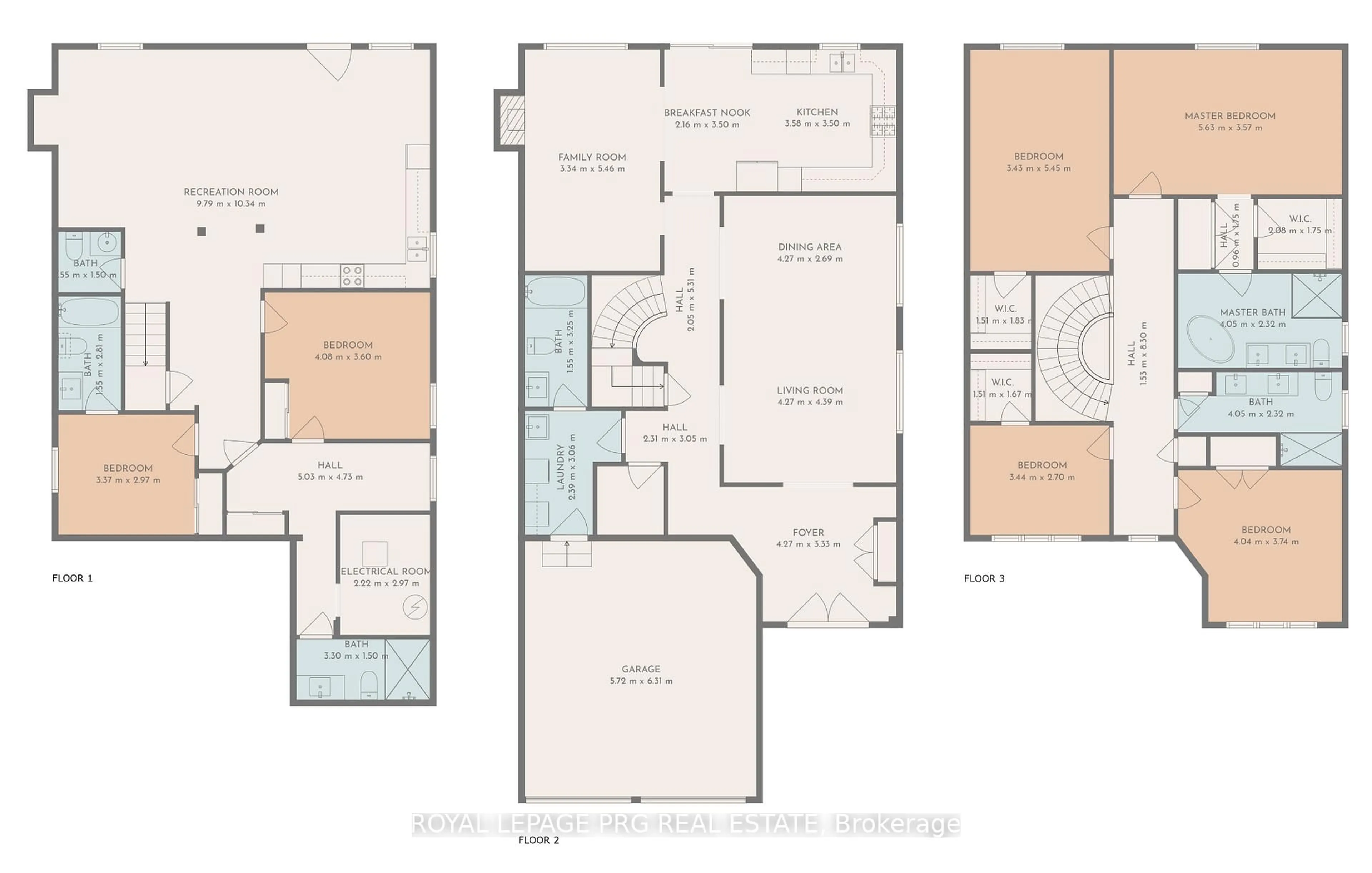 Floor plan for 226 Mountainberry Rd, Brampton Ontario L6R 1W3