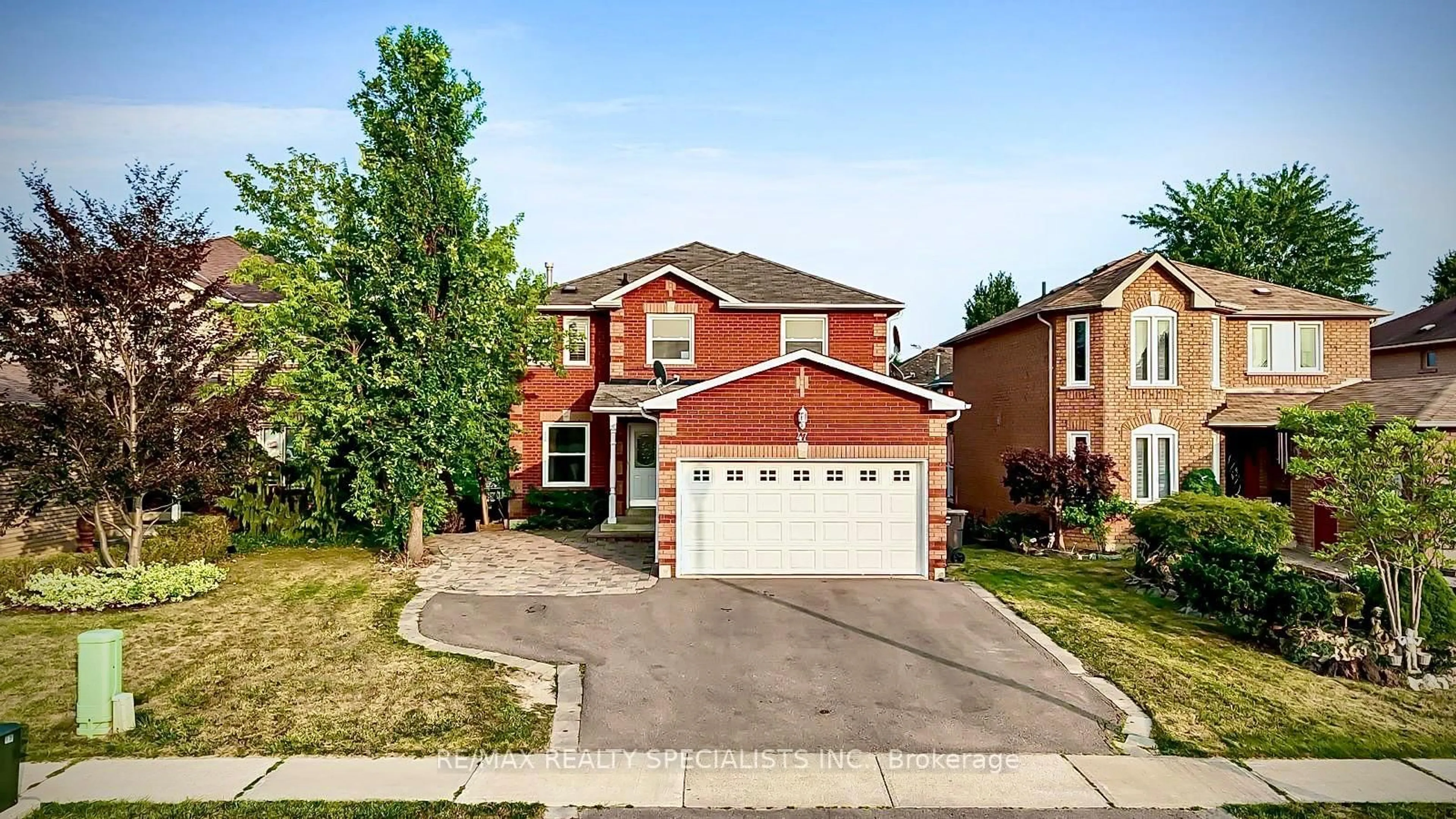 Home with brick exterior material, street for 47 Whitbread Ave, Caledon Ontario L7E 1L7