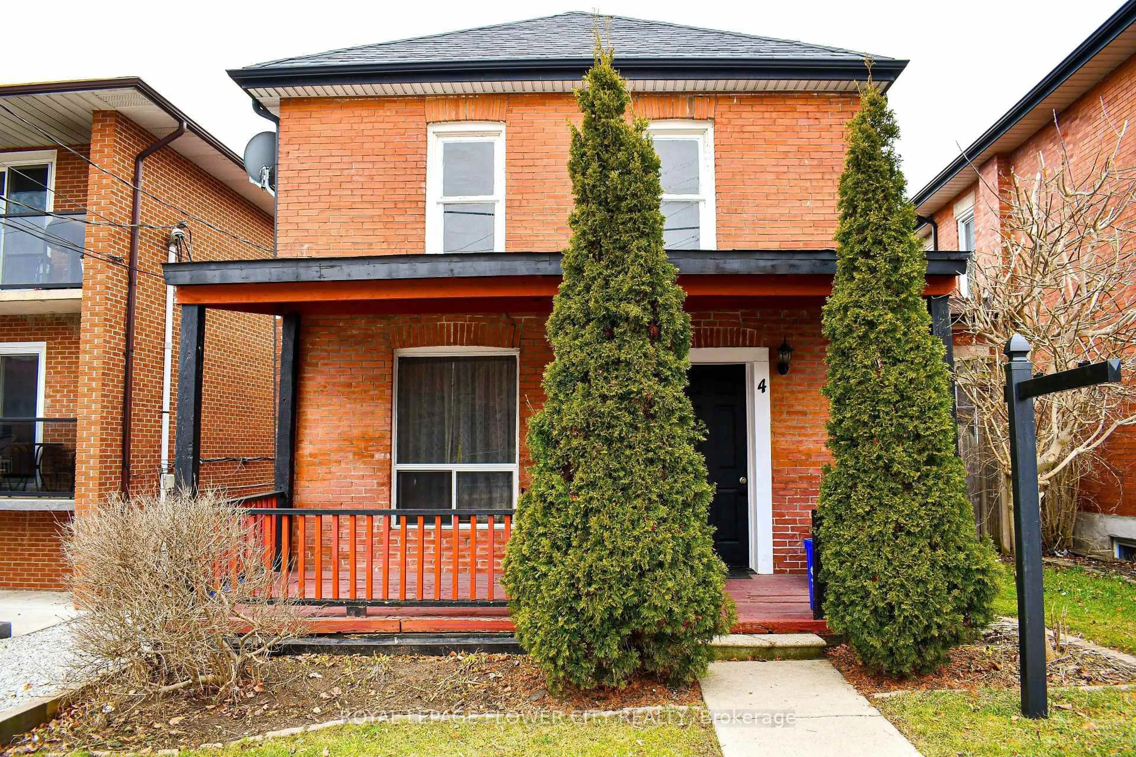Home with brick exterior material, street for 4 Main St, Halton Hills Ontario L7G 3G5