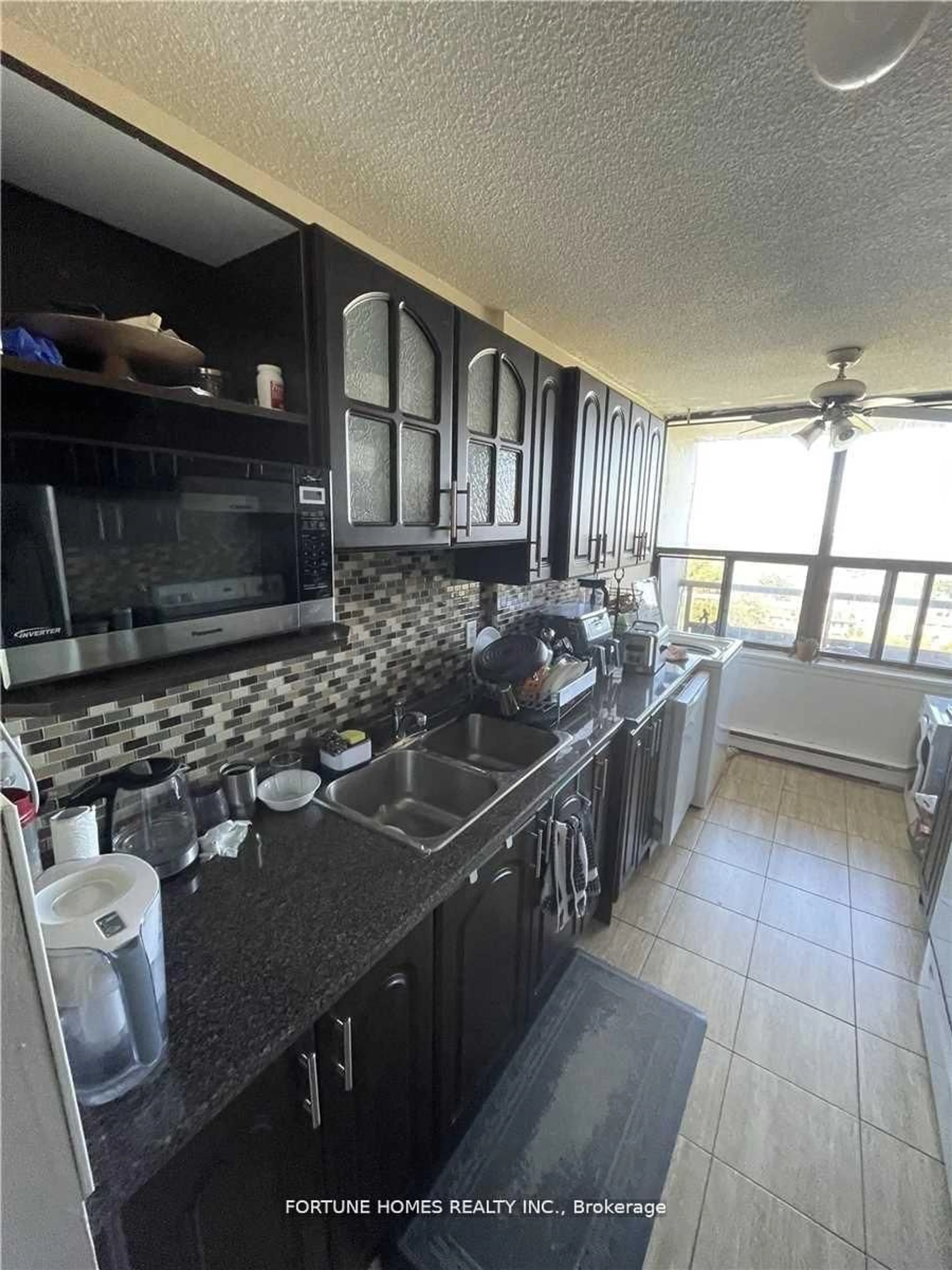 Standard kitchen, ceramic/tile floor for 4 Kings Cross Rd #1201, Brampton Ontario L6T 3X8