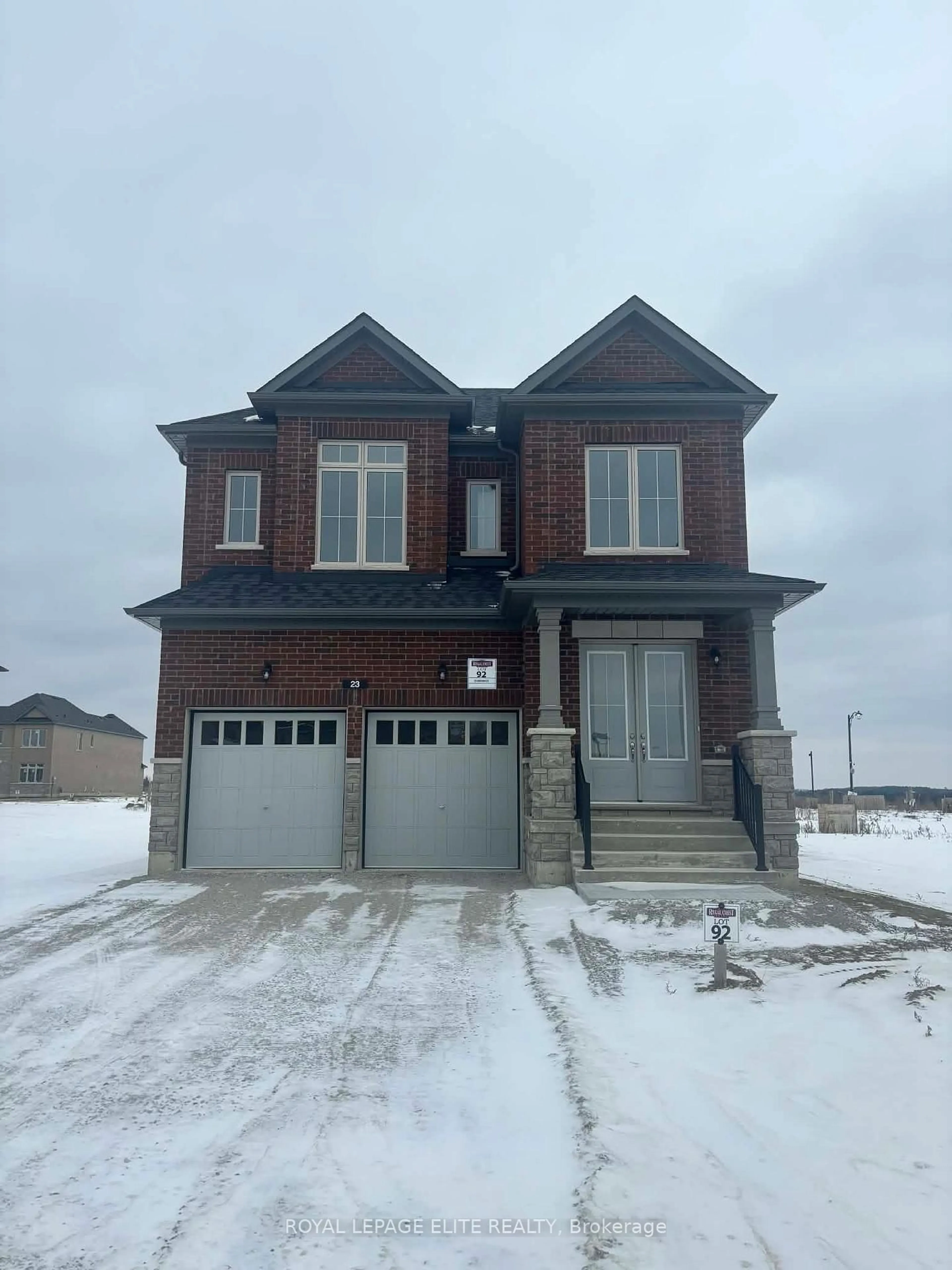 Home with brick exterior material, street for 23 Addison St, Caledon Ontario L7C 4P6