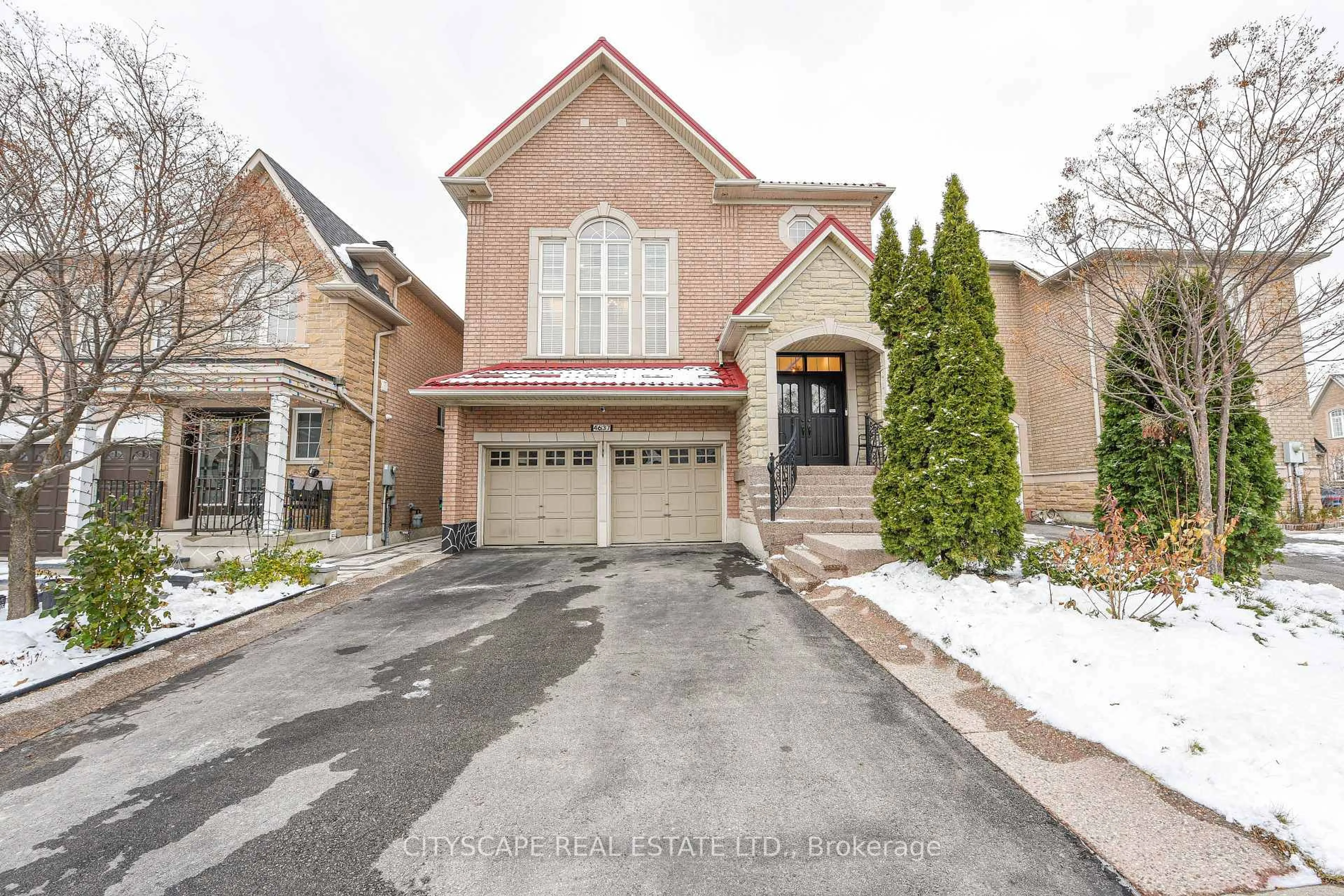 Home with brick exterior material, street for 4637 James Austin Dr, Mississauga Ontario L4Z 4G9