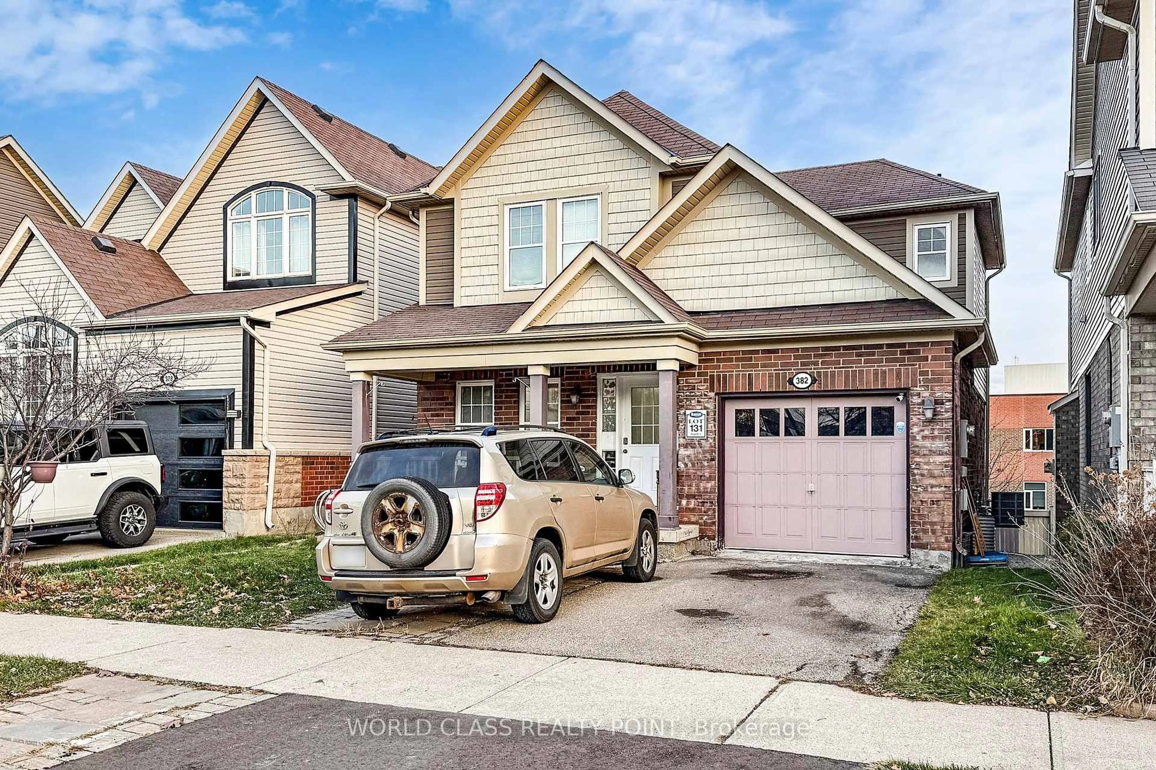 Home with brick exterior material, street for 382 Pringle Ave, Milton Ontario L9T 7M4