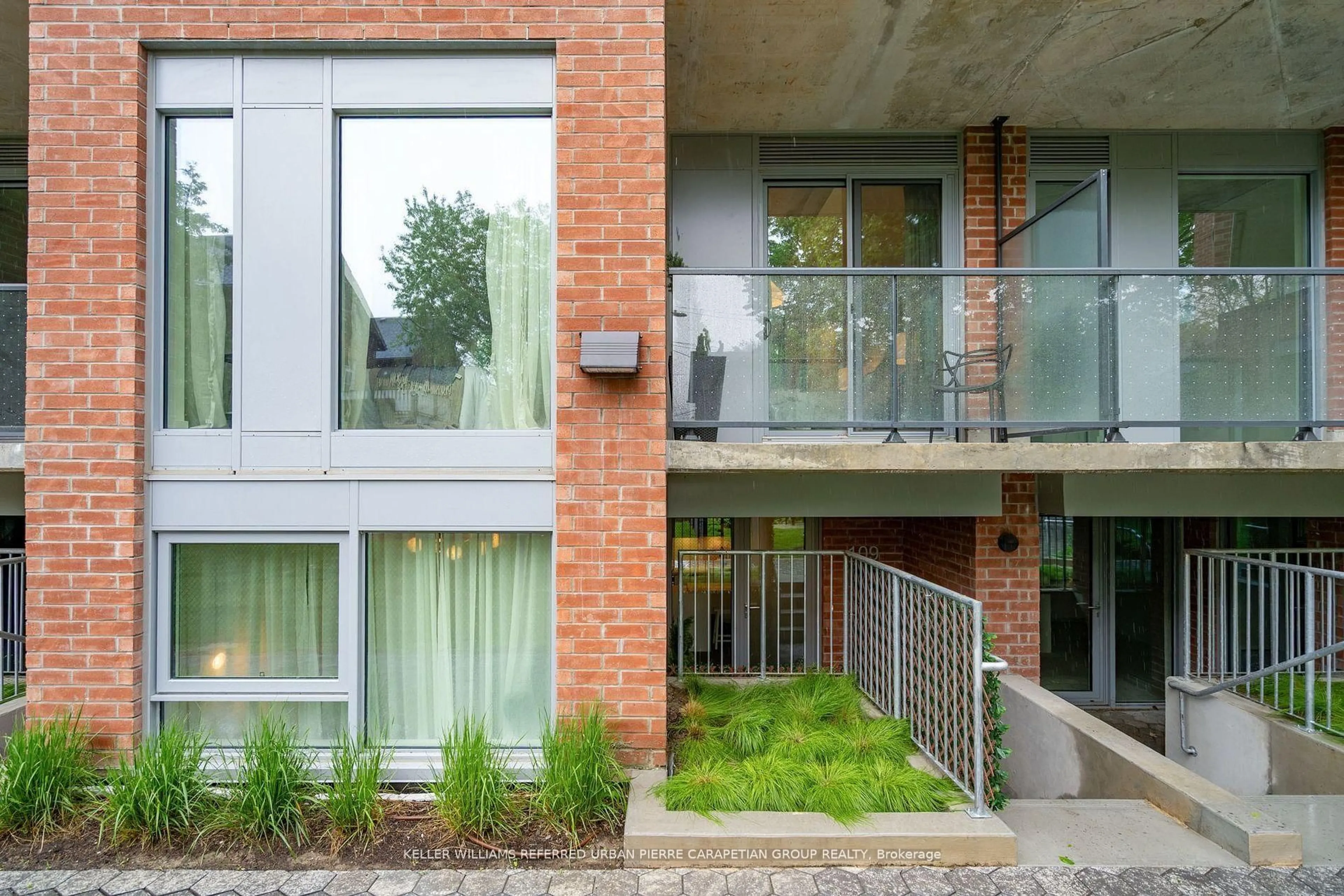 Home with brick exterior material, street for 57 Brock Ave #TH 109, Toronto Ontario M6K 0H3