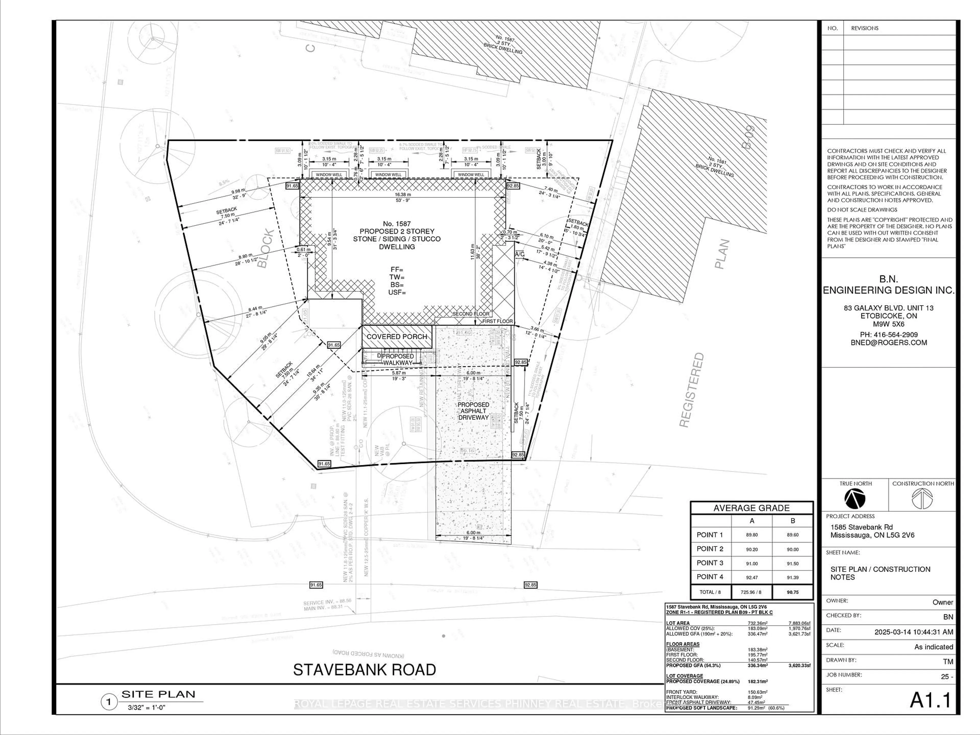 Floor plan for 1585 Stavebank Rd, Mississauga Ontario L5G 2V6