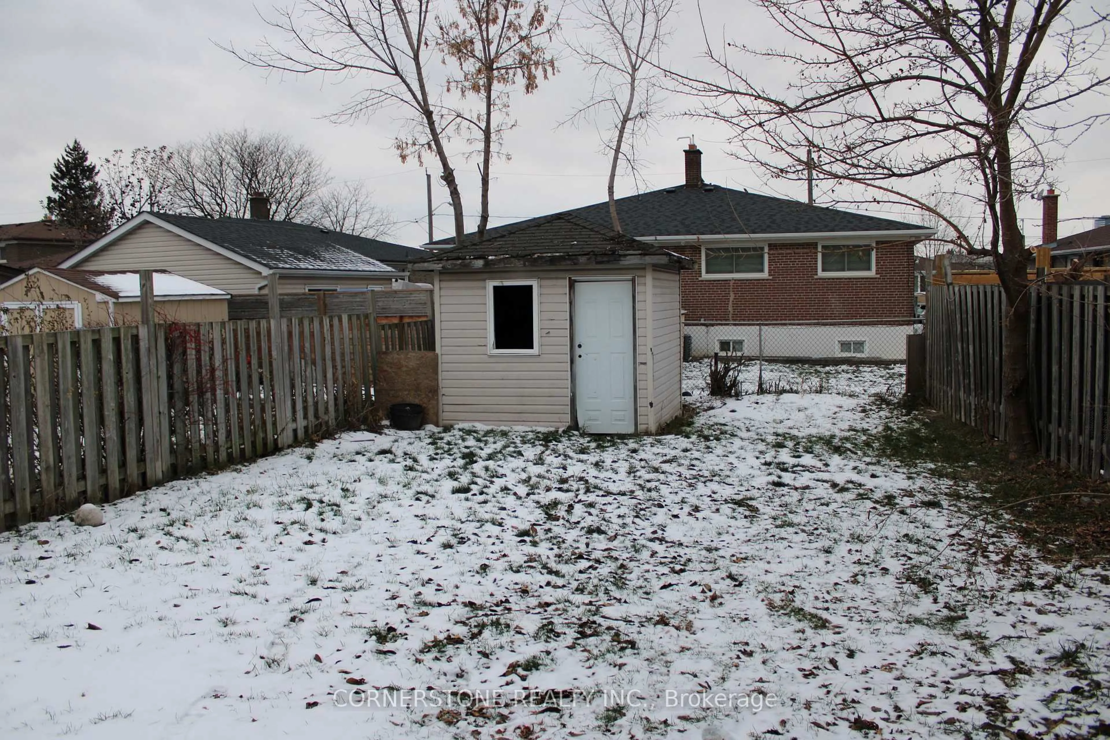 Shed for 28 Navenby Cres, Toronto Ontario M9L 1B2