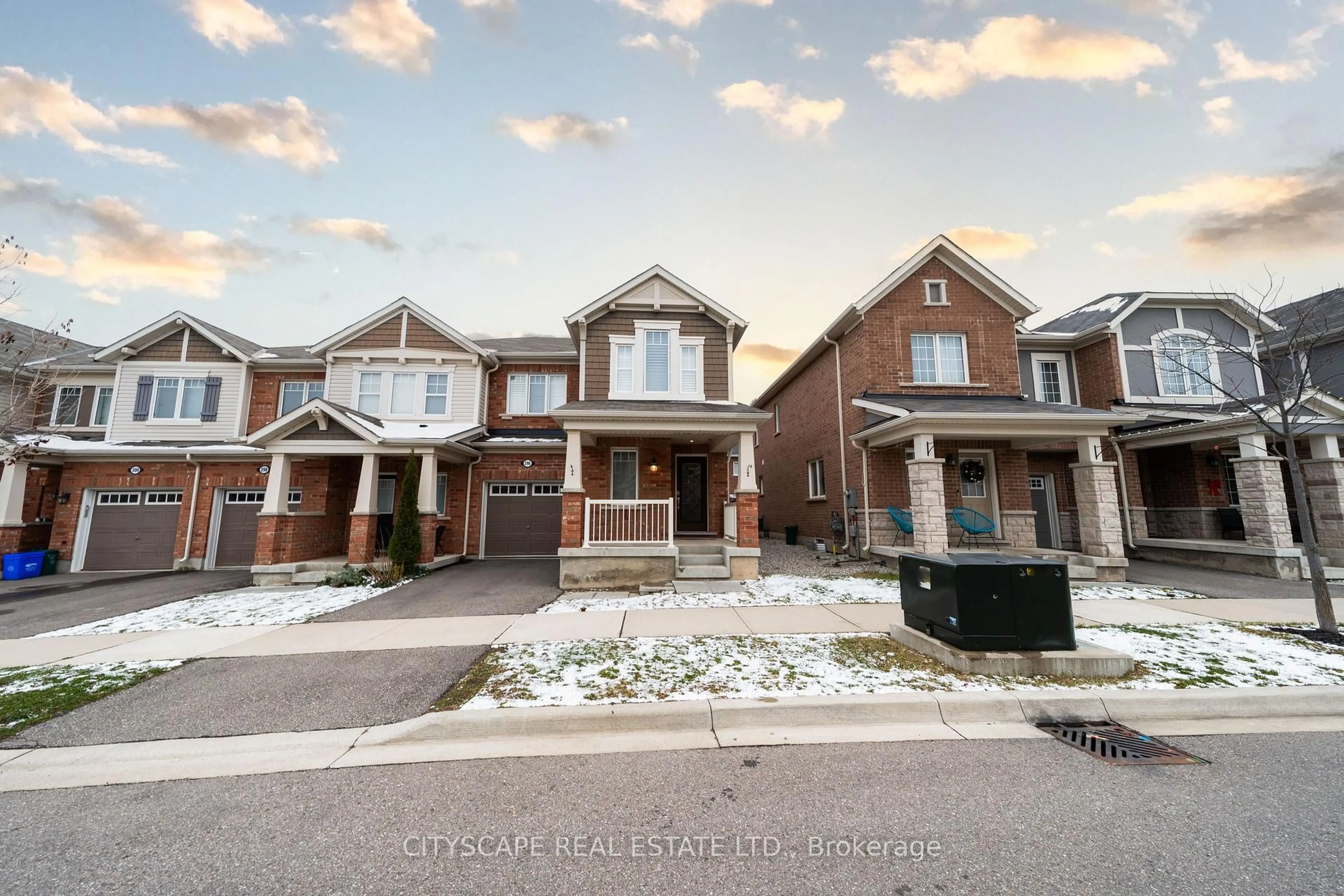 Home with brick exterior material, street for 296 Jean Landing, Milton Ontario L9E 1C6