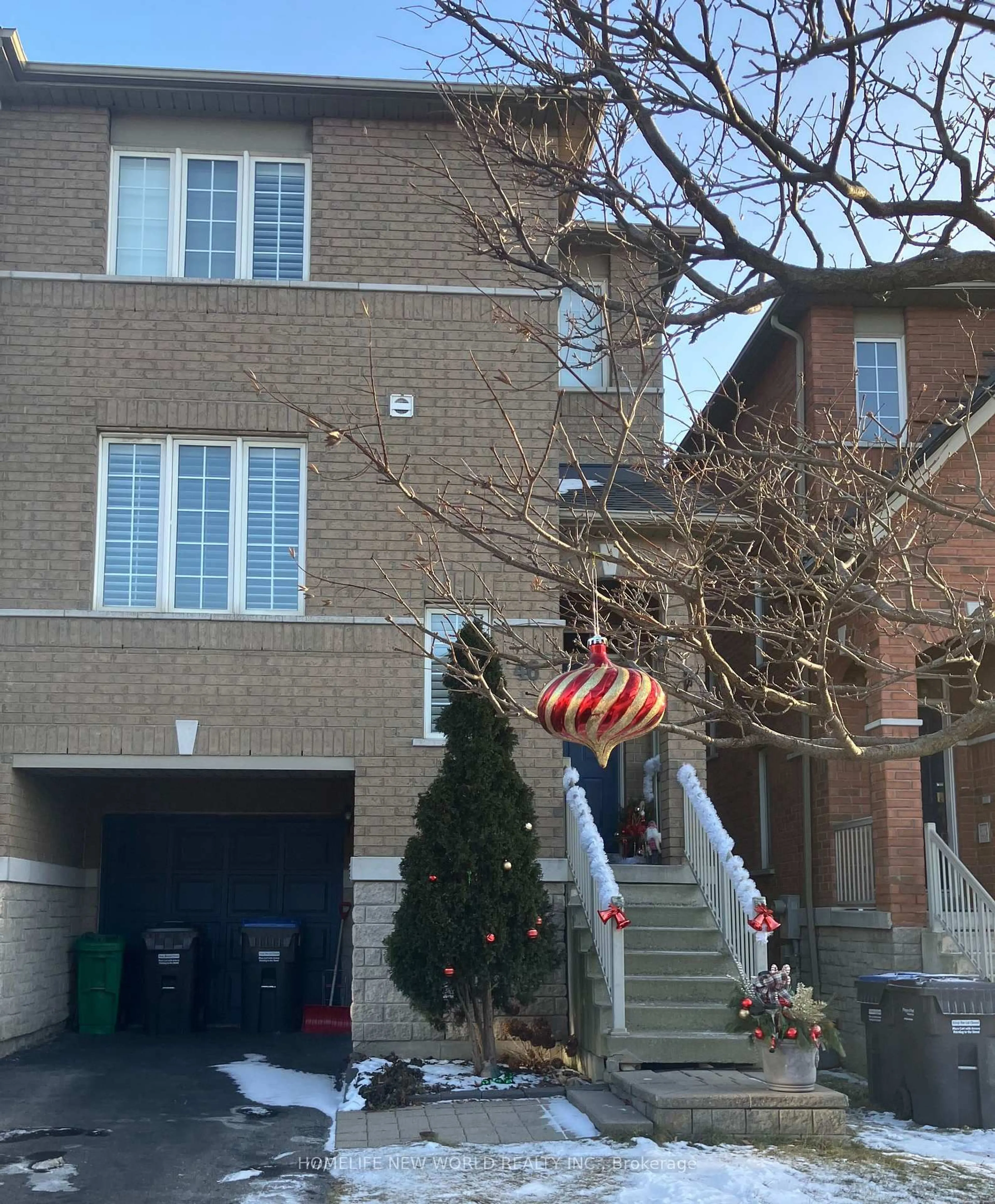 Home with brick exterior material, street for 7155 Magistrate Terr #46, Mississauga Ontario L5W 1Y8