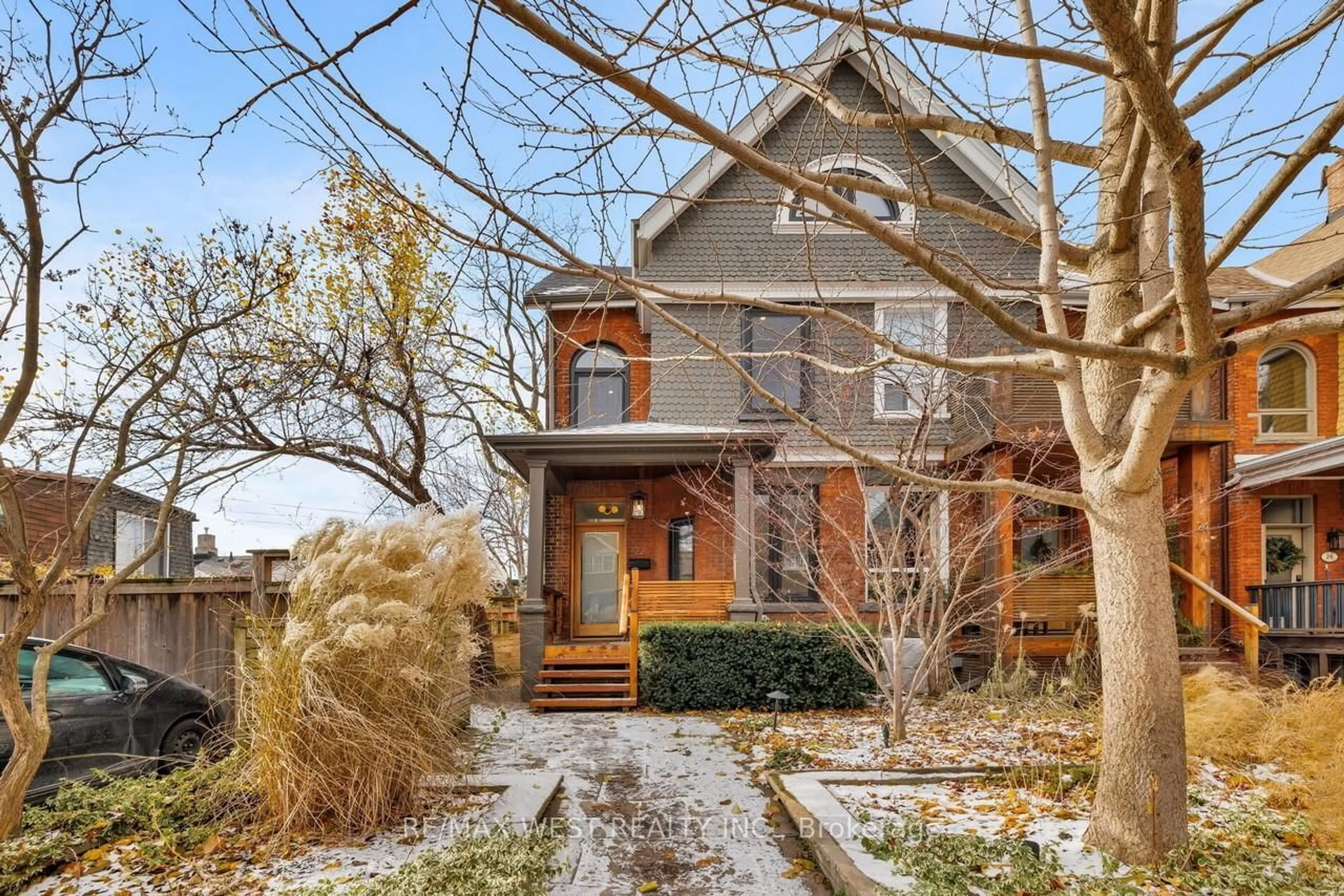 Home with brick exterior material, street for 22 Cowan Ave, Toronto Ontario M6K 2N4