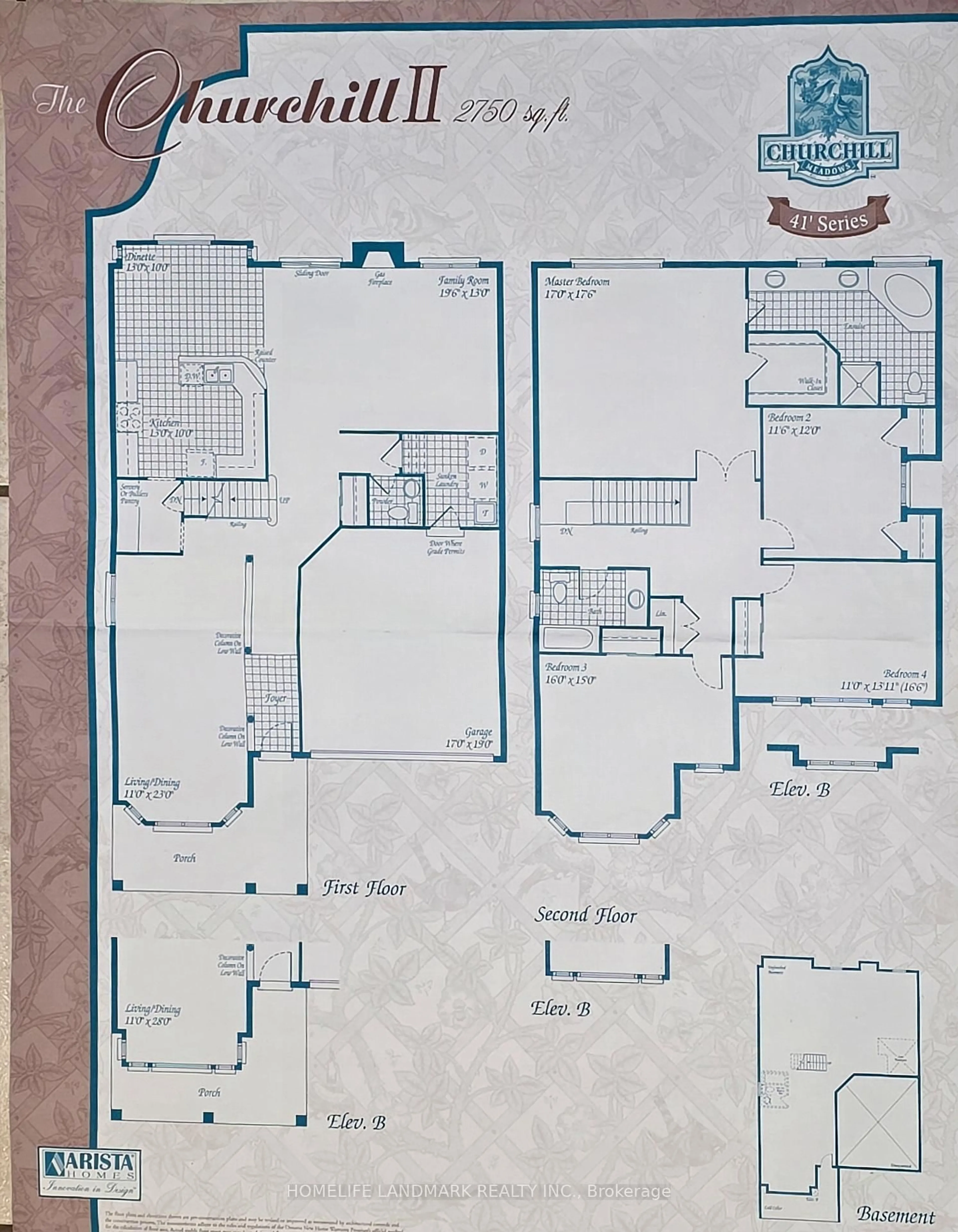 Floor plan for 3861 Mulligan Cross, Mississauga Ontario L5M 7B2
