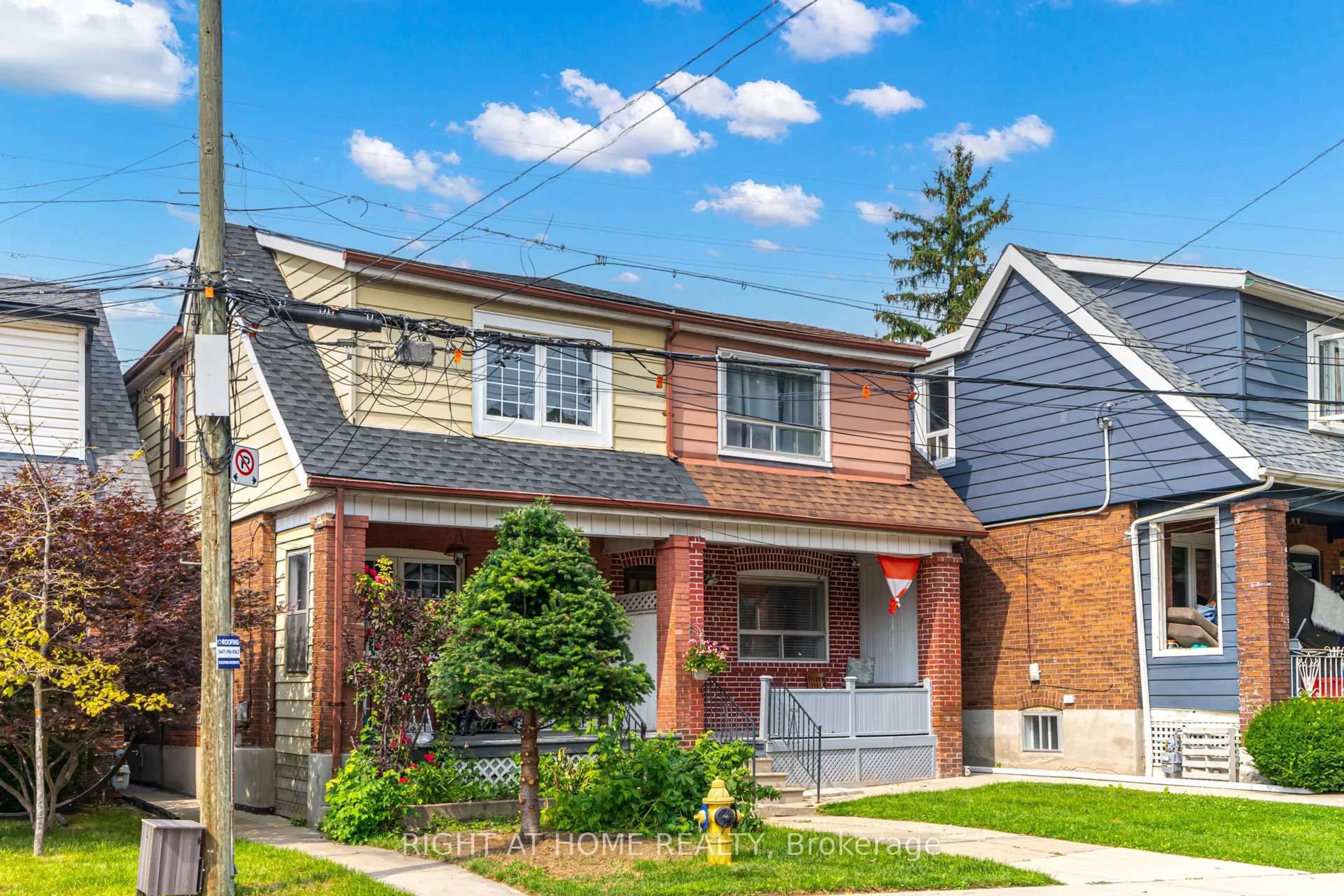 Home with brick exterior material, street for 16 Pryor Ave, Toronto Ontario M6N 1M4