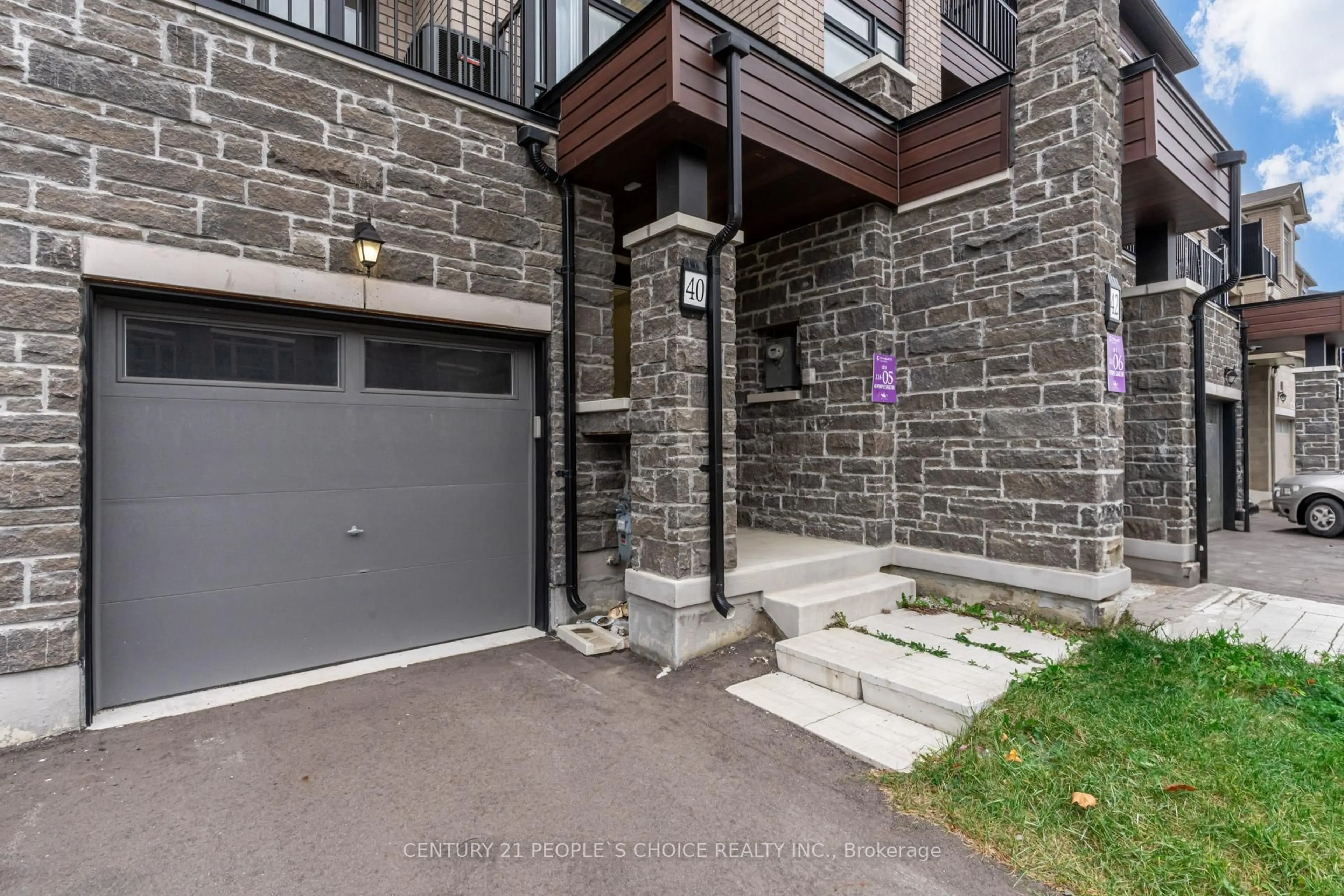 Home with brick exterior material, street for 40 Purple Sage Dr, Brampton Ontario L6P 4N9