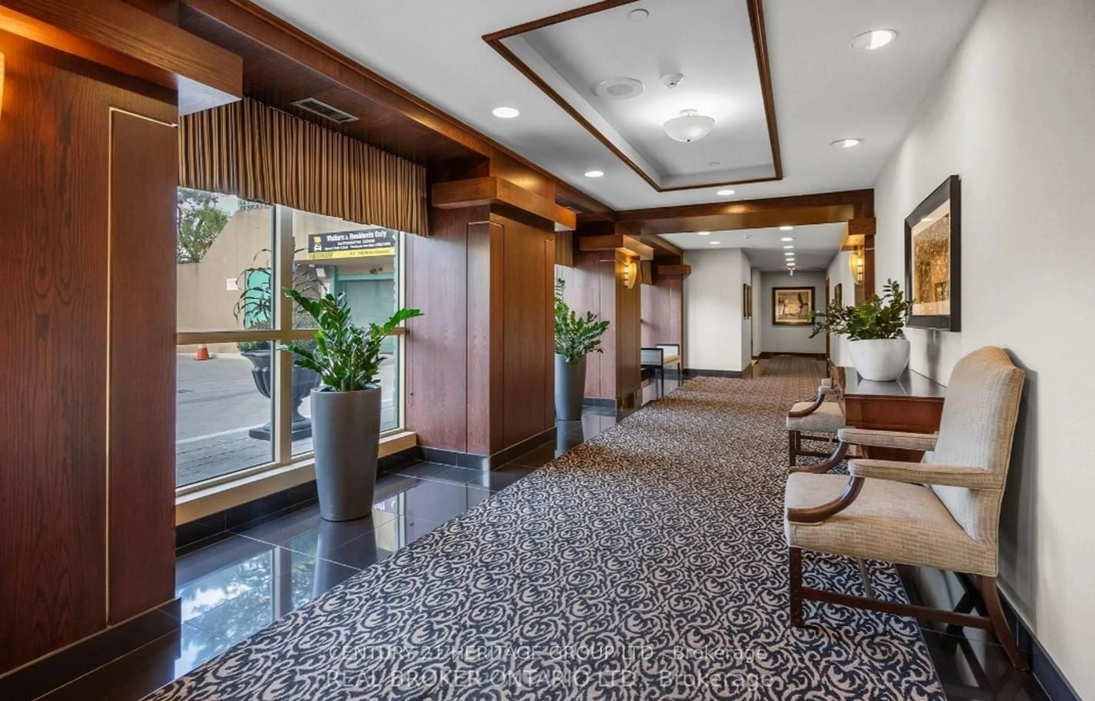 Lobby for 101 Subway Cres #1601, Toronto Ontario M9B 6K4