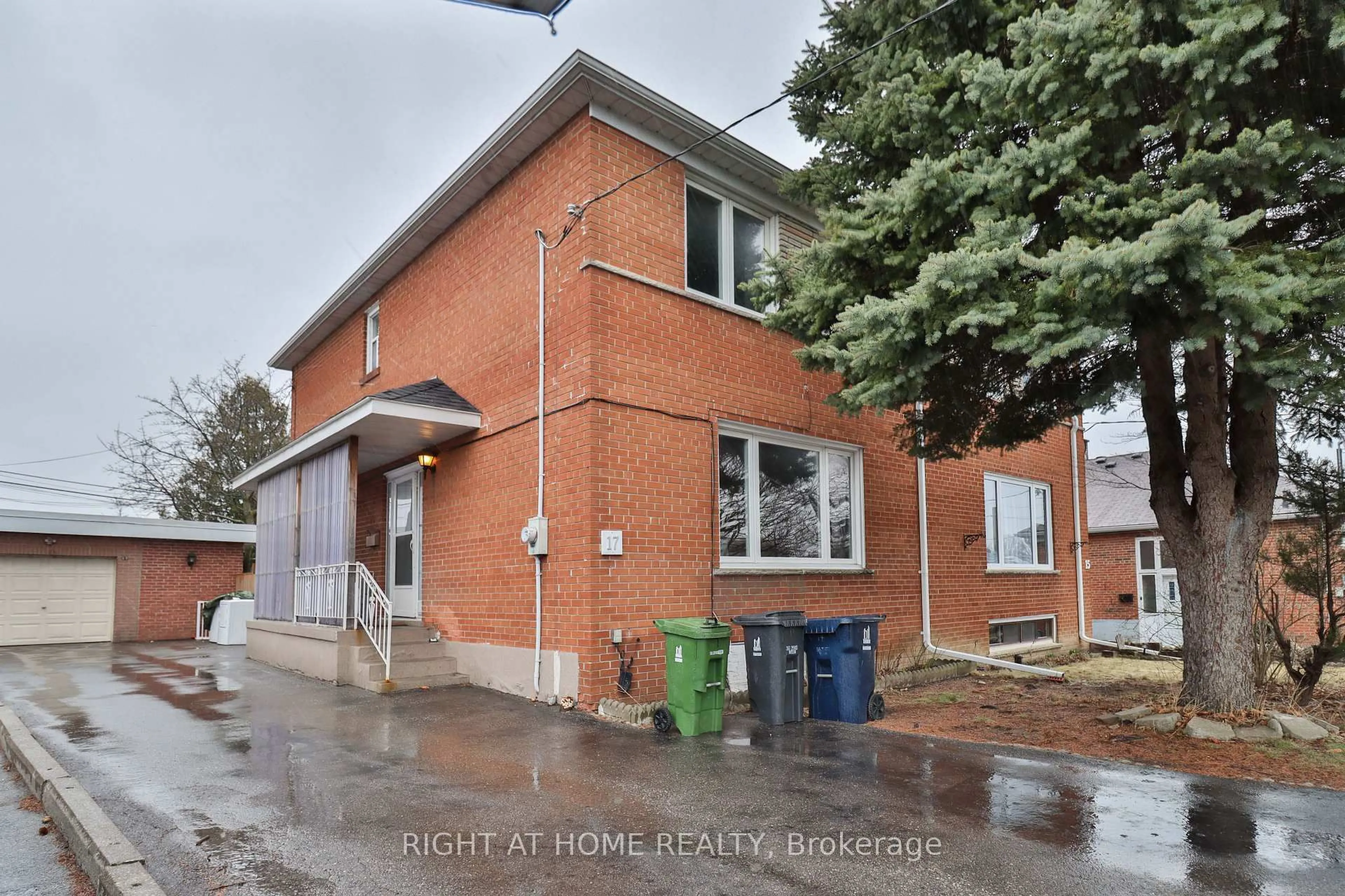 Home with brick exterior material, street for 17 Rambler Pl, Toronto Ontario M3L 1N6